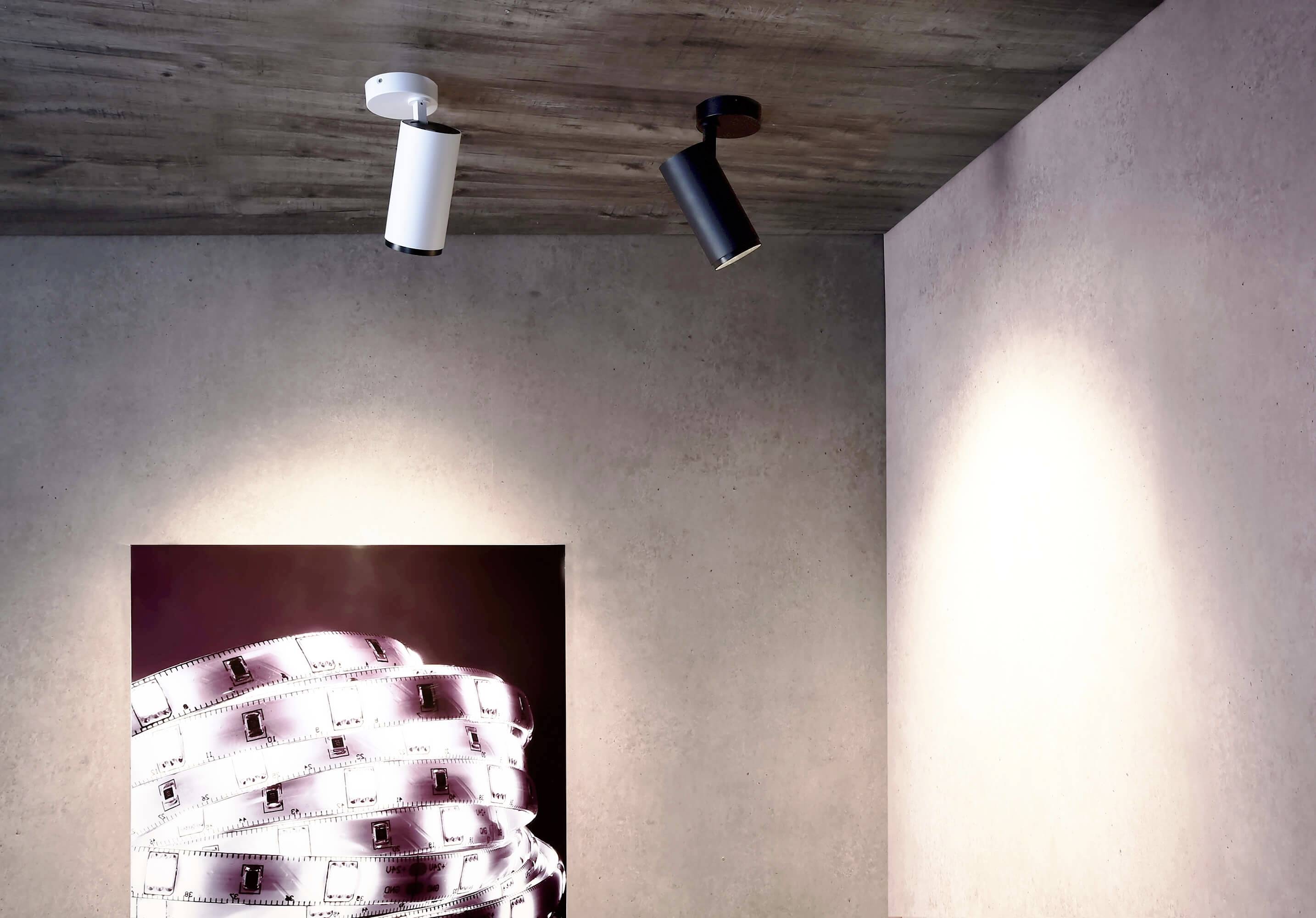 Deko Light Lucea 30 Deckenaufbauleuchte LED fest eingebaut 30W EEK: F (A - G) Tiefschwarz (RAL 9005)