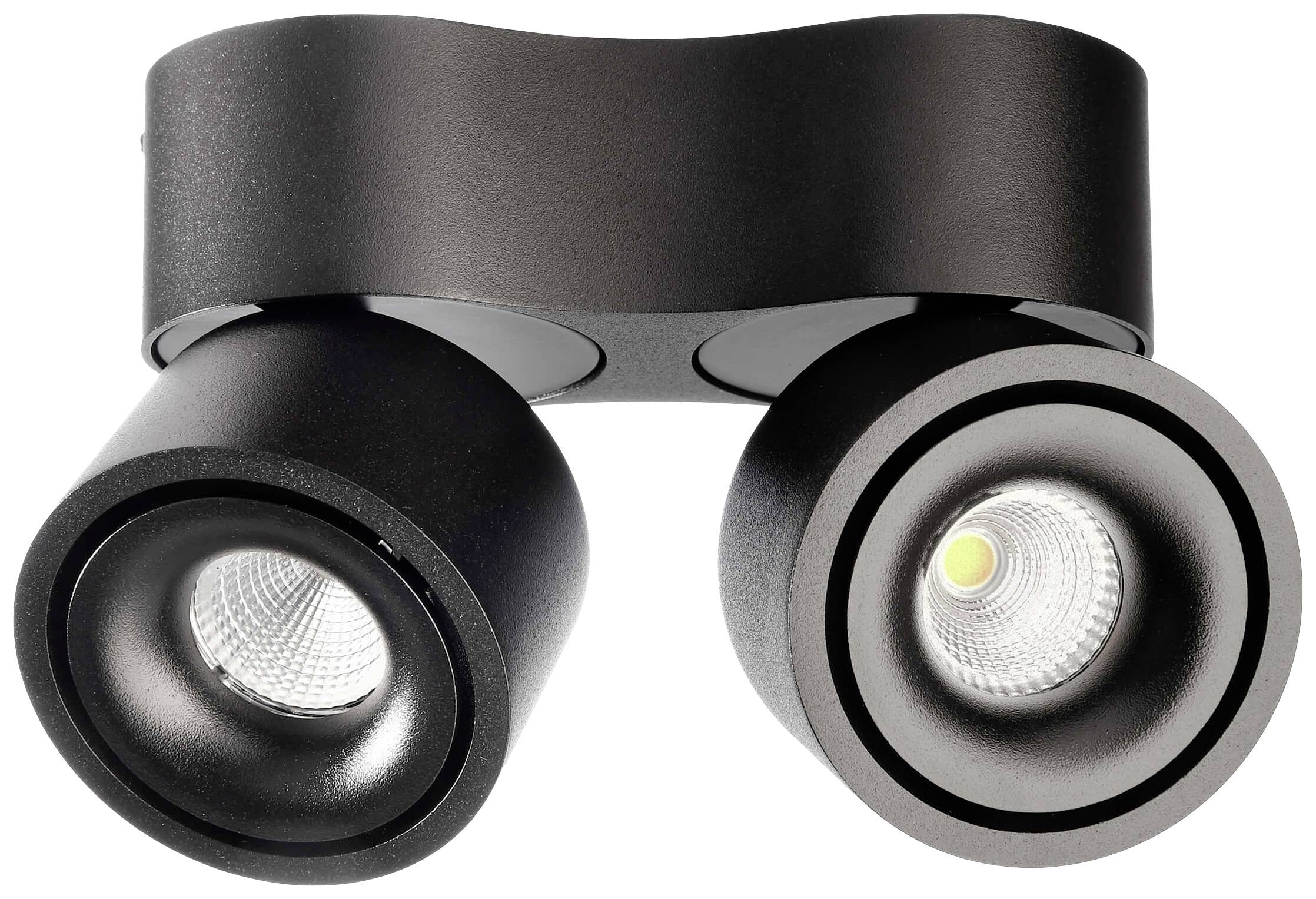 Deko Light Uni II Mini Deckenaufbauleuchte LED fest eingebaut 15W EEK: G (A - G) Warmweiß Tiefschwarz (RAL 9005)