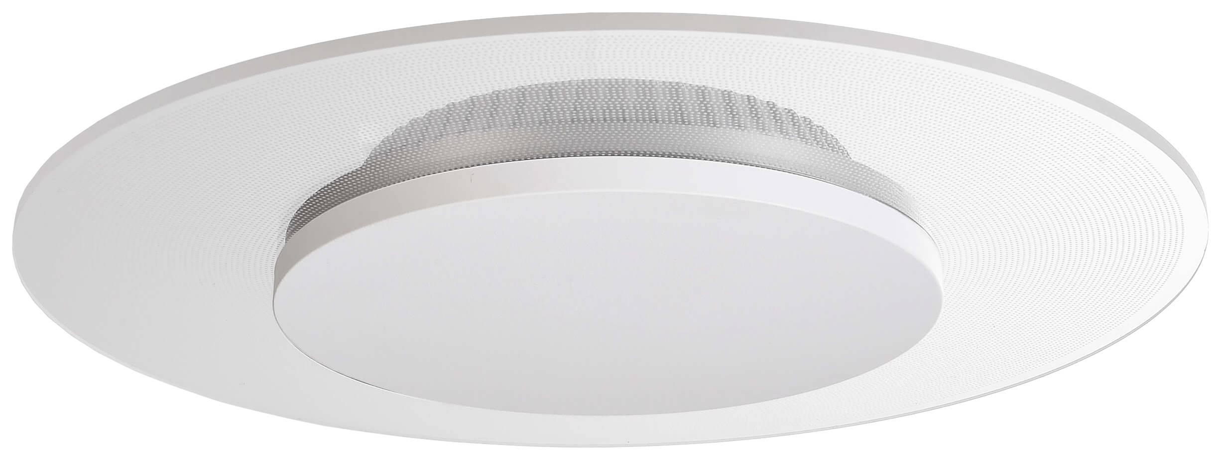 Deko Light Zaniah Deckenaufbauleuchte LED fest eingebaut 12 W EEK: F (A - G) Warmweiß Weiß