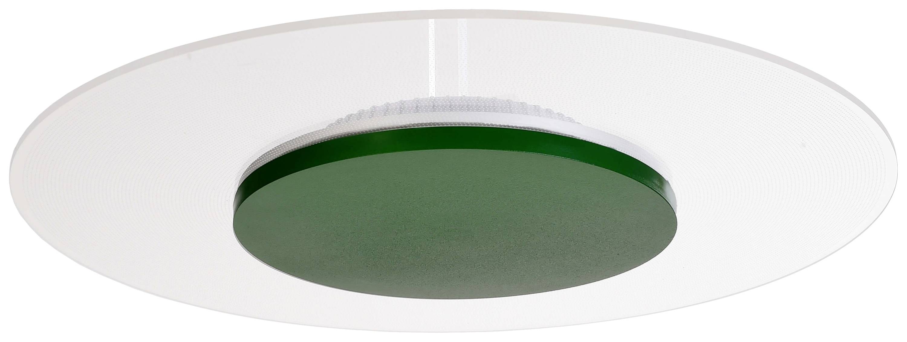 Deko Light Zaniah Deckenaufbauleuchte LED fest eingebaut 18W EEK: G (A - G) Warmweiß Weiß