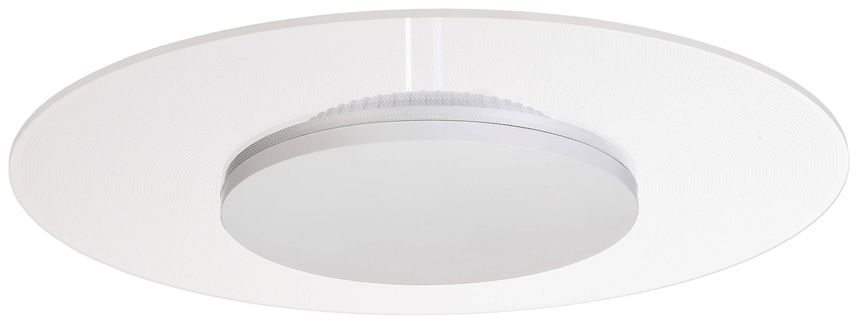 Deko Light Zaniah Deckenaufbauleuchte LED fest eingebaut 18 W EEK: G (A - G) Warmweiß Weiß