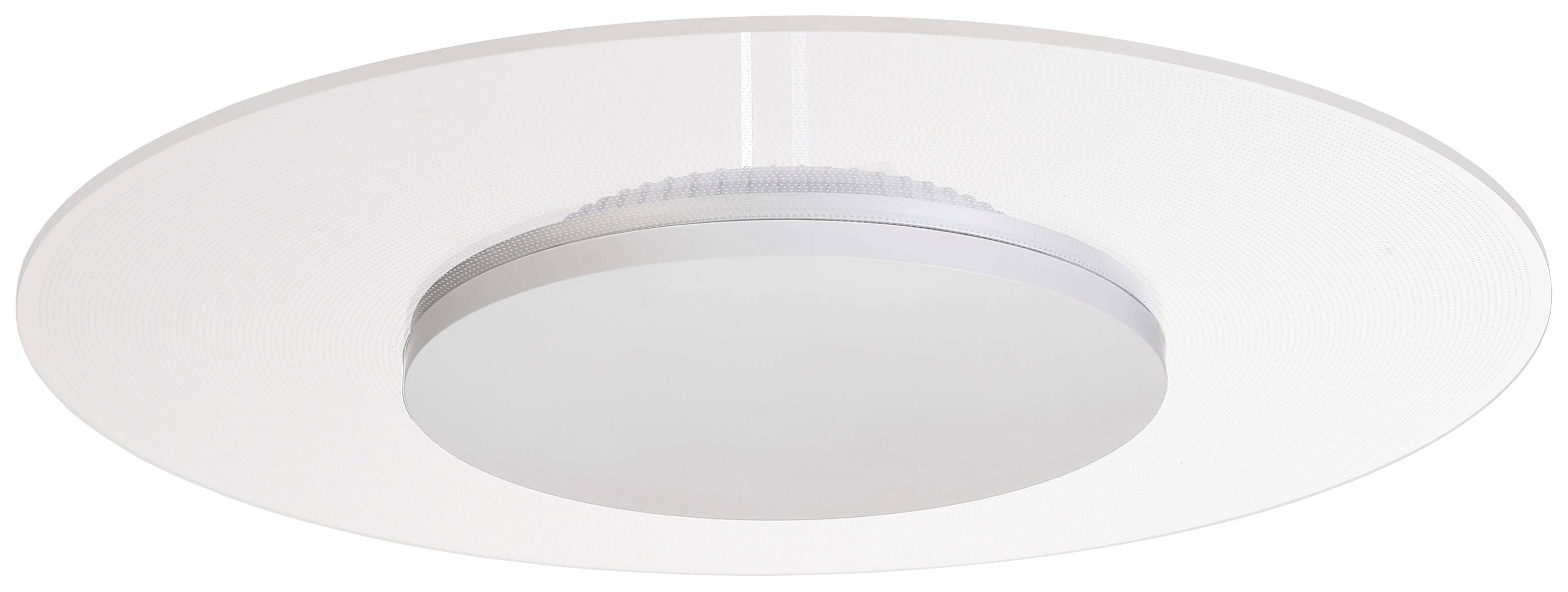 Deko Light Zaniah Deckenaufbauleuchte LED fest eingebaut 24 W EEK: F (A - G) Warmweiß Weiß