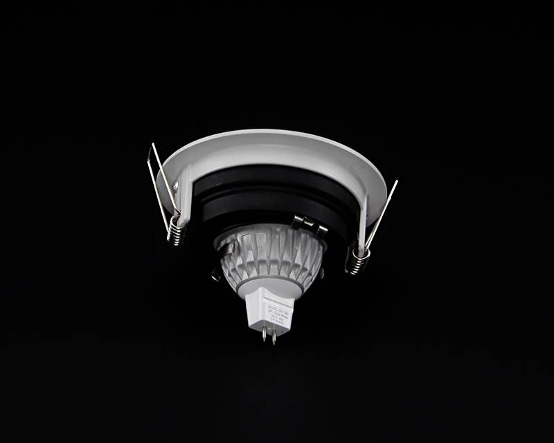 Deko Light Enif 110007 Deckeneinbauring LED, Halogen GU5.3, MR 16 35W Signalweiß (RAL 9003)