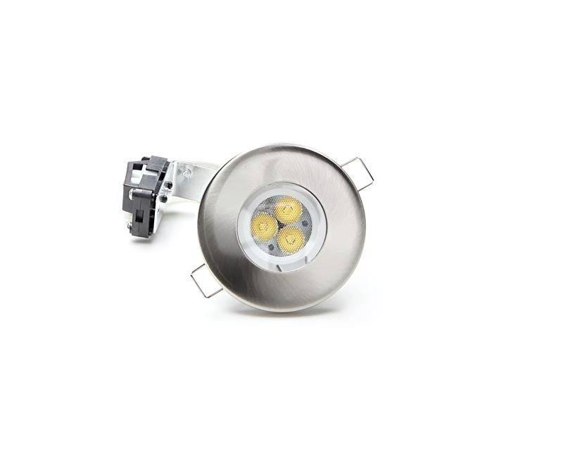 Deko Light Alcor 110014 Deckeneinbauring LED, Halogen GU10 35W Silber