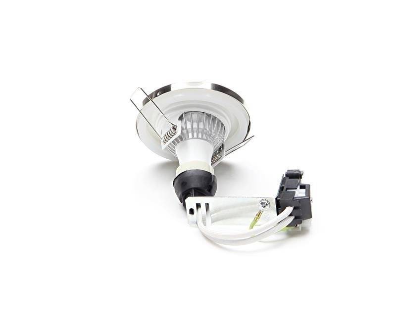 Deko Light Alcor 110014 Deckeneinbauring LED, Halogen GU10 35W Silber