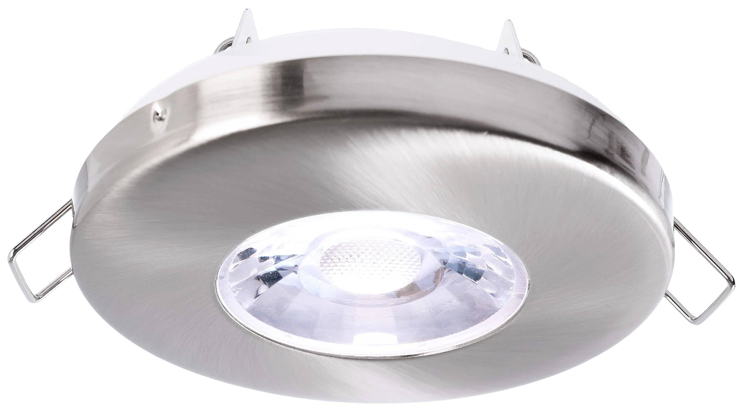 Deko Light Alcor 110014 Deckeneinbauring LED, Halogen GU10 35W Silber