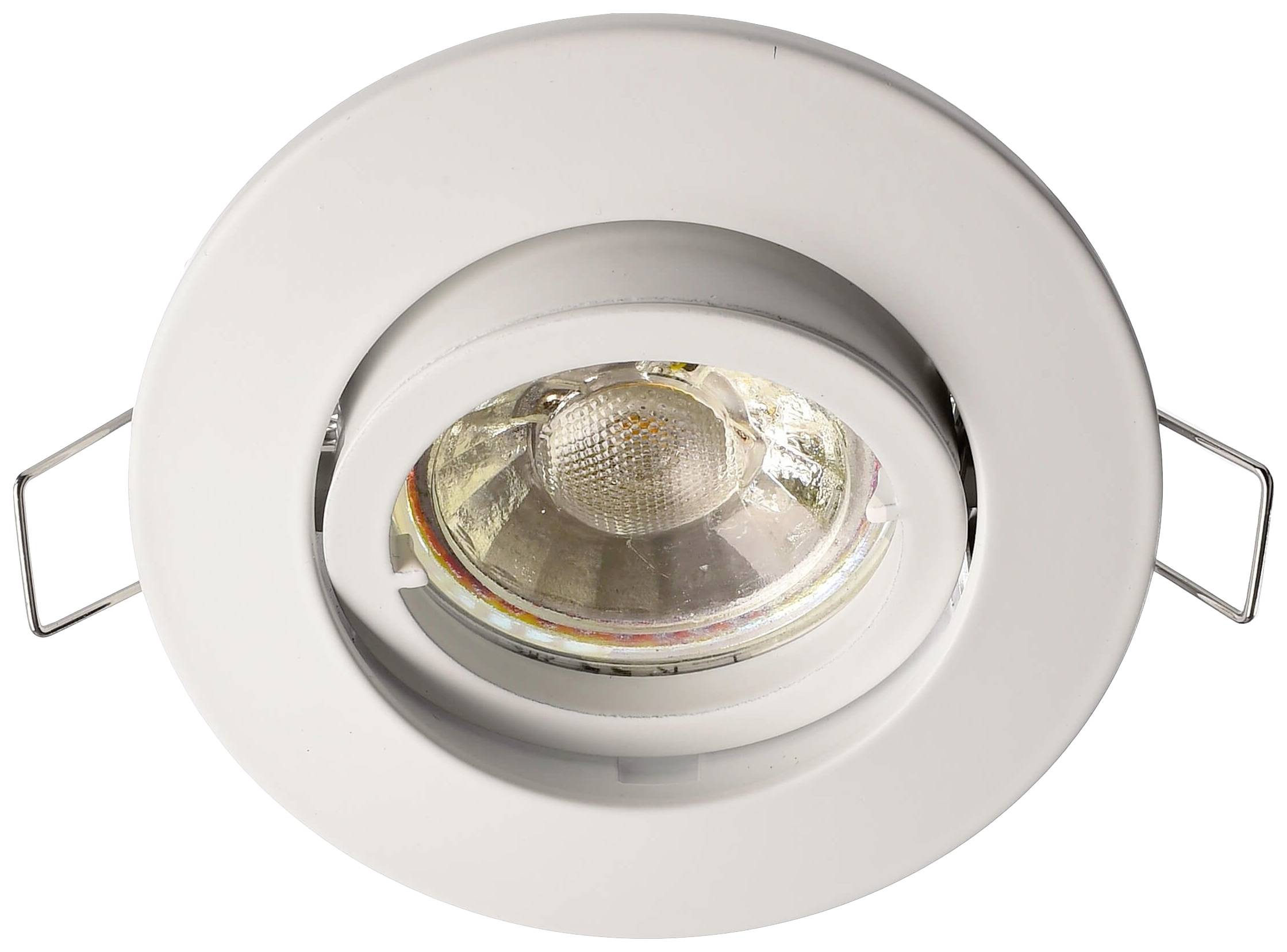 Deko Light Alioth 110027 Deckeneinbauring LED, Halogen GU5.3, MR 16 35W Signalweiß (RAL 9003)
