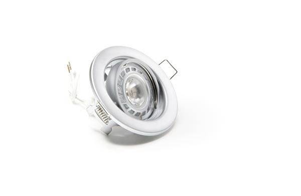 Deko Light Einauring 89 GU10 110035 Deckeneinbauring LED, Halogen GU10 35W Weiß