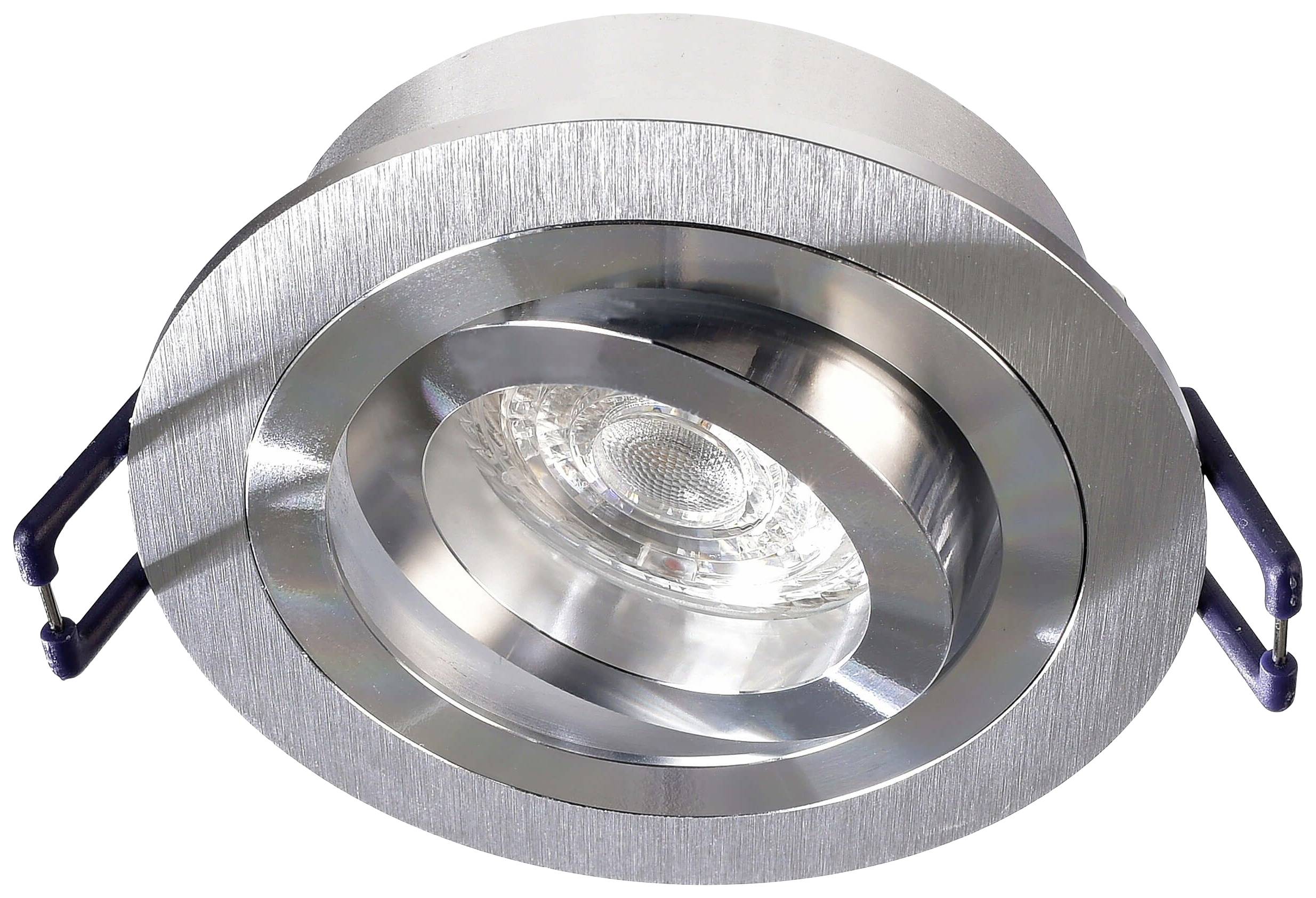Deko Light Einbauring 80 GU5.3 110222 Deckeneinbauring LED, Halogen GU5.3, MR 16 35W Silber