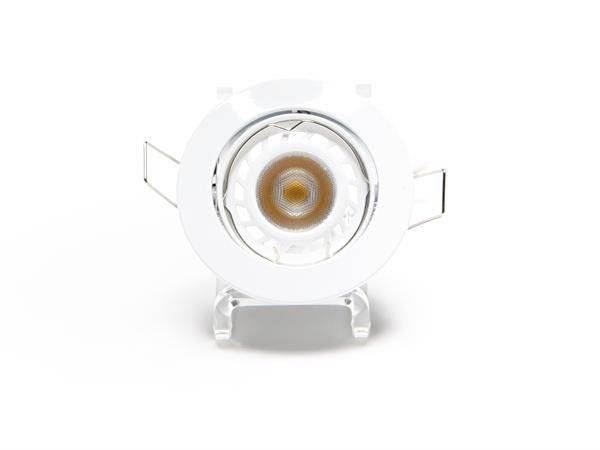 Deko Light Einbauring 68 GU5.3 449200 Deckeneinbauring LED, Halogen GU5.3, MR 16 35W Signalweiß (RAL 9003)