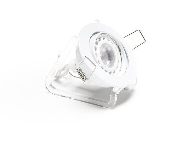 Deko Light Einbauring 68 GU5.3 449200 Deckeneinbauring LED, Halogen GU5.3, MR 16 35W Signalweiß (RAL 9003)
