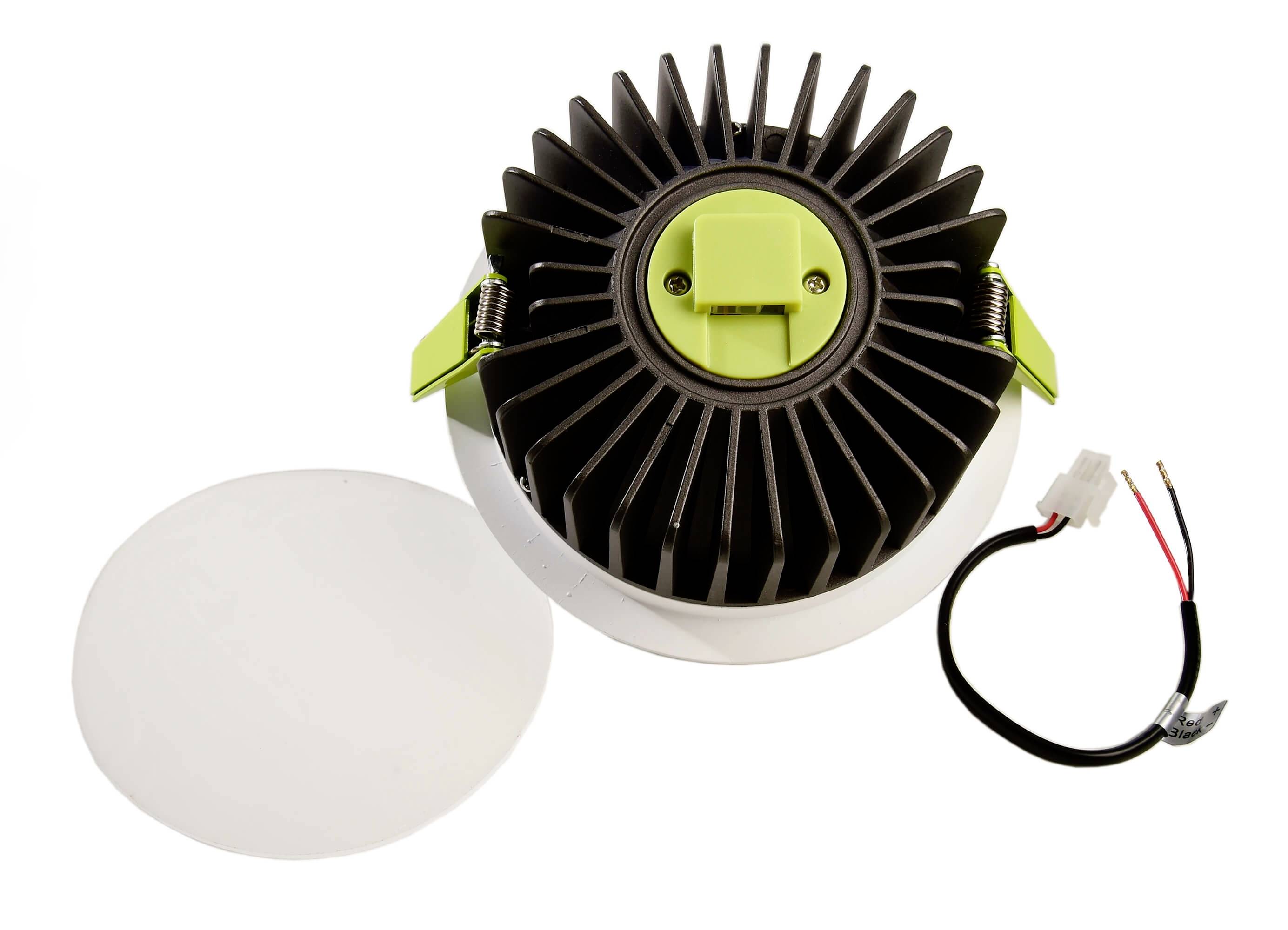 Deko Light 565007 COB 95 LED-Einbauleuchte EEK: F (A - G) LED fest eingebaut 13W Verkehrsweiß (RAL 9016)