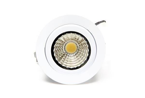 Deko Light 565068 COB 95 LED-Einbauleuchte EEK: F (A - G) LED fest eingebaut 10W Signalweiß (RAL 9003)