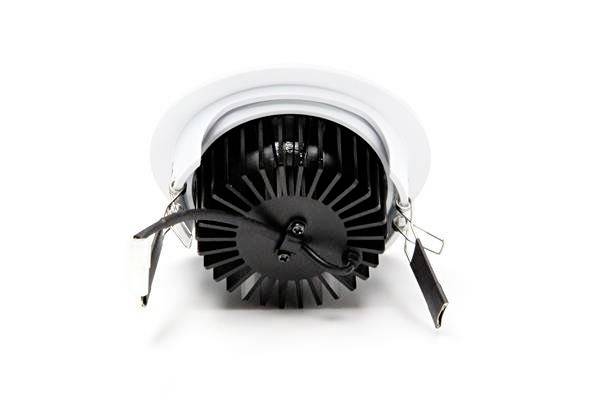 Deko Light 565068 COB 95 LED-Einbauleuchte EEK: F (A - G) LED fest eingebaut 10W Signalweiß (RAL 9003)