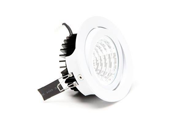 Deko Light 565068 COB 95 LED-Einbauleuchte EEK: F (A - G) LED fest eingebaut 10W Signalweiß (RAL 9003)