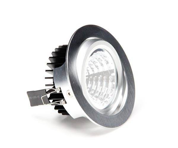 Deko Light 565071 COB 95 LED-Einbauleuchte EEK: F (A - G) LED fest eingebaut 10W Silber