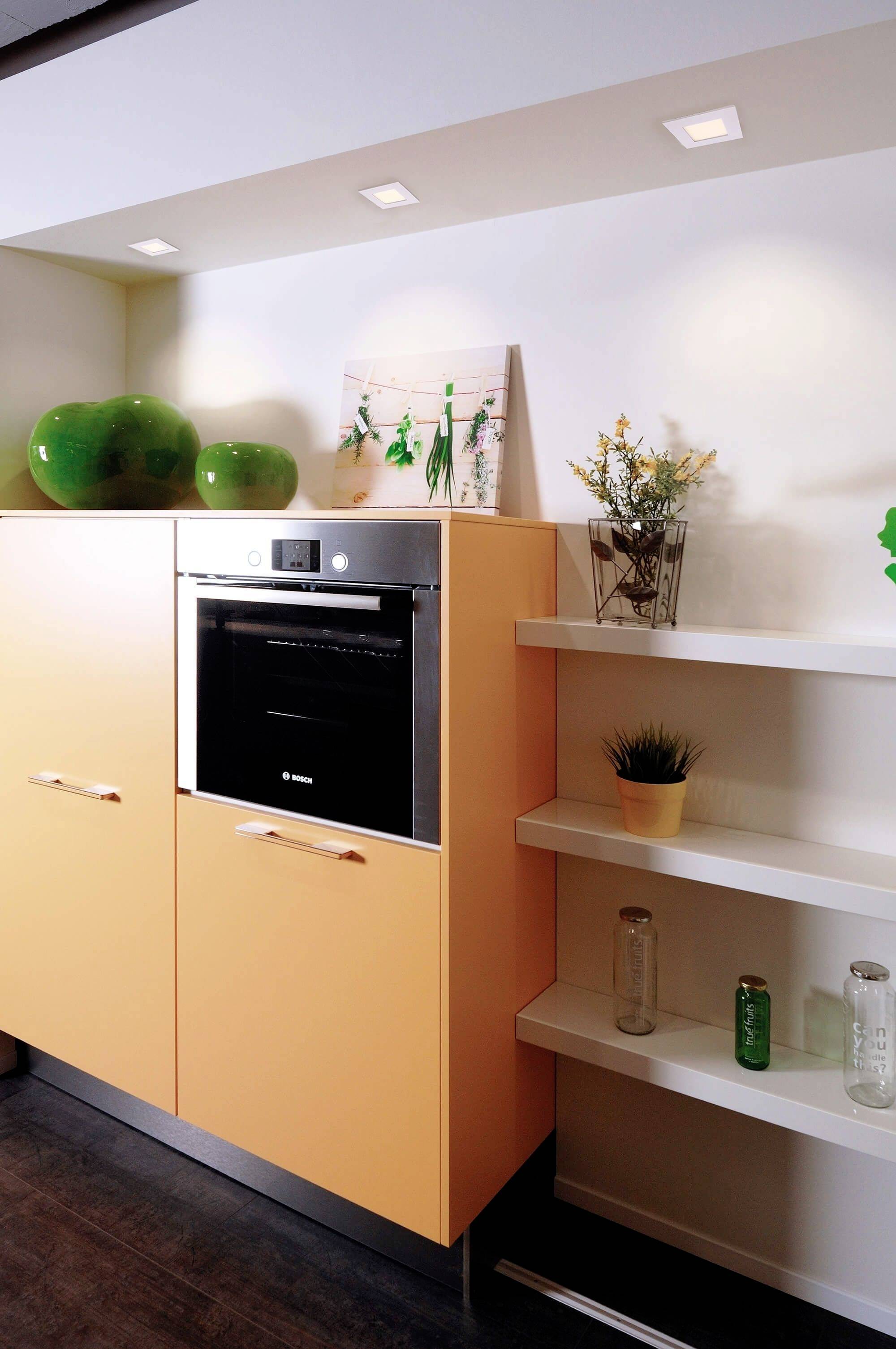 Deko Light 565152 LED Panel Square 8 LED-Einbauleuchte EEK: G (A - G) LED fest eingebaut 7W Signalweiß (RAL 9003)