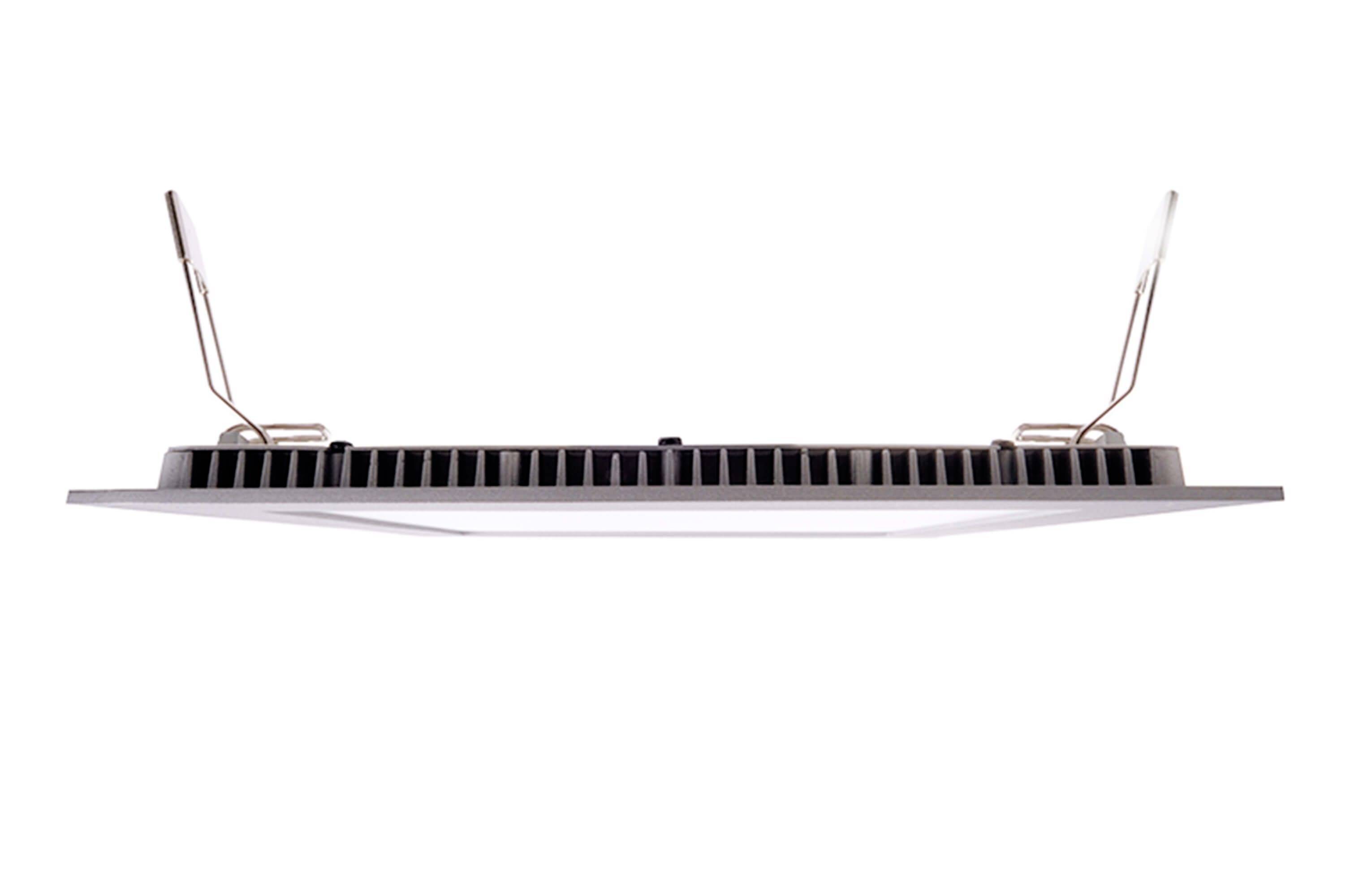 Deko Light 565161 LED Panel Square 20 LED-Einbauleuchte EEK: G (A - G) LED fest eingebaut 16W Perlhellgrau (RAL 9022)