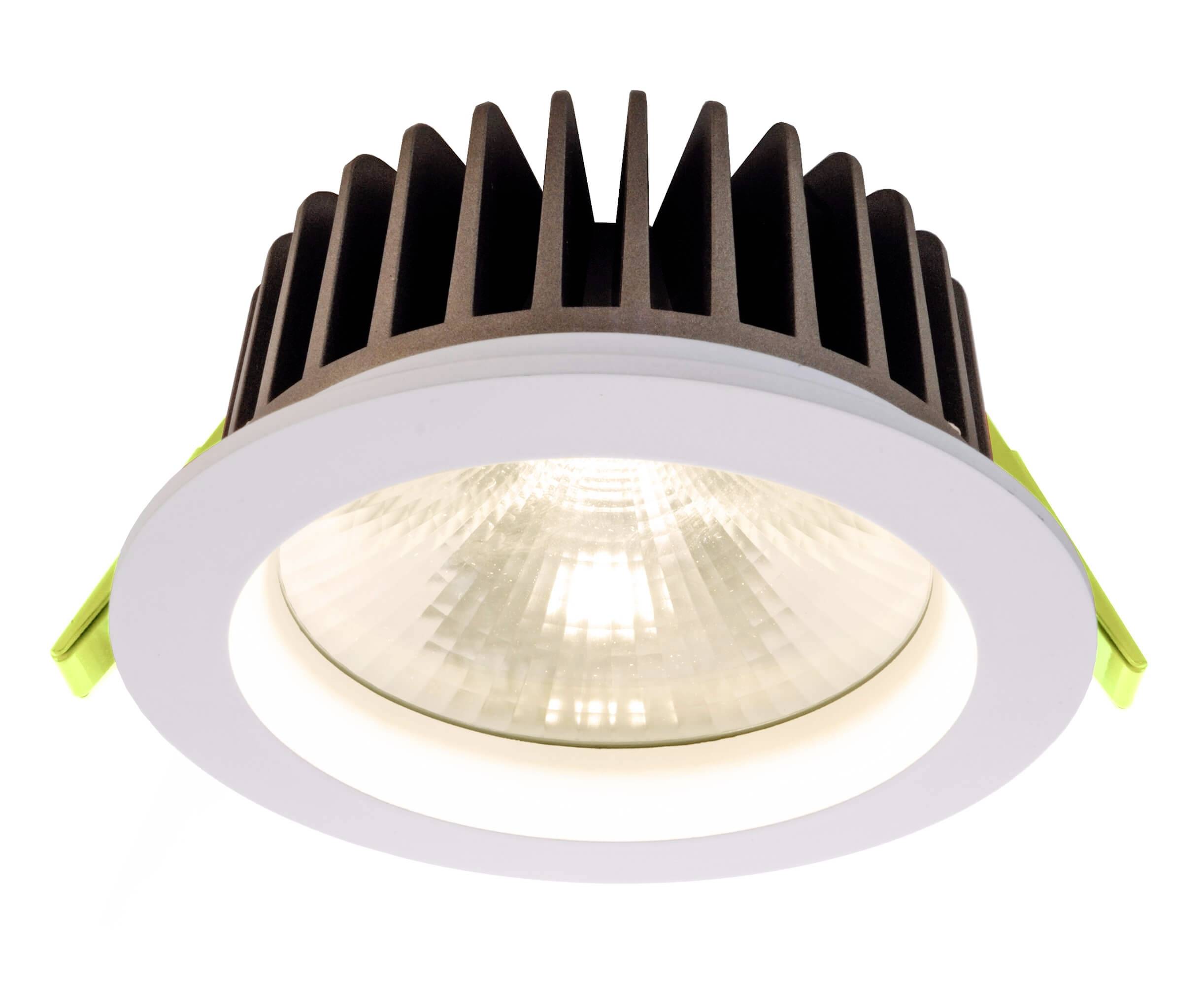Deko Light 565180 COB 130 LED-Einbauleuchte EEK: G (A - G) LED fest eingebaut 18.50W Verkehrsweiß (RAL 9016)