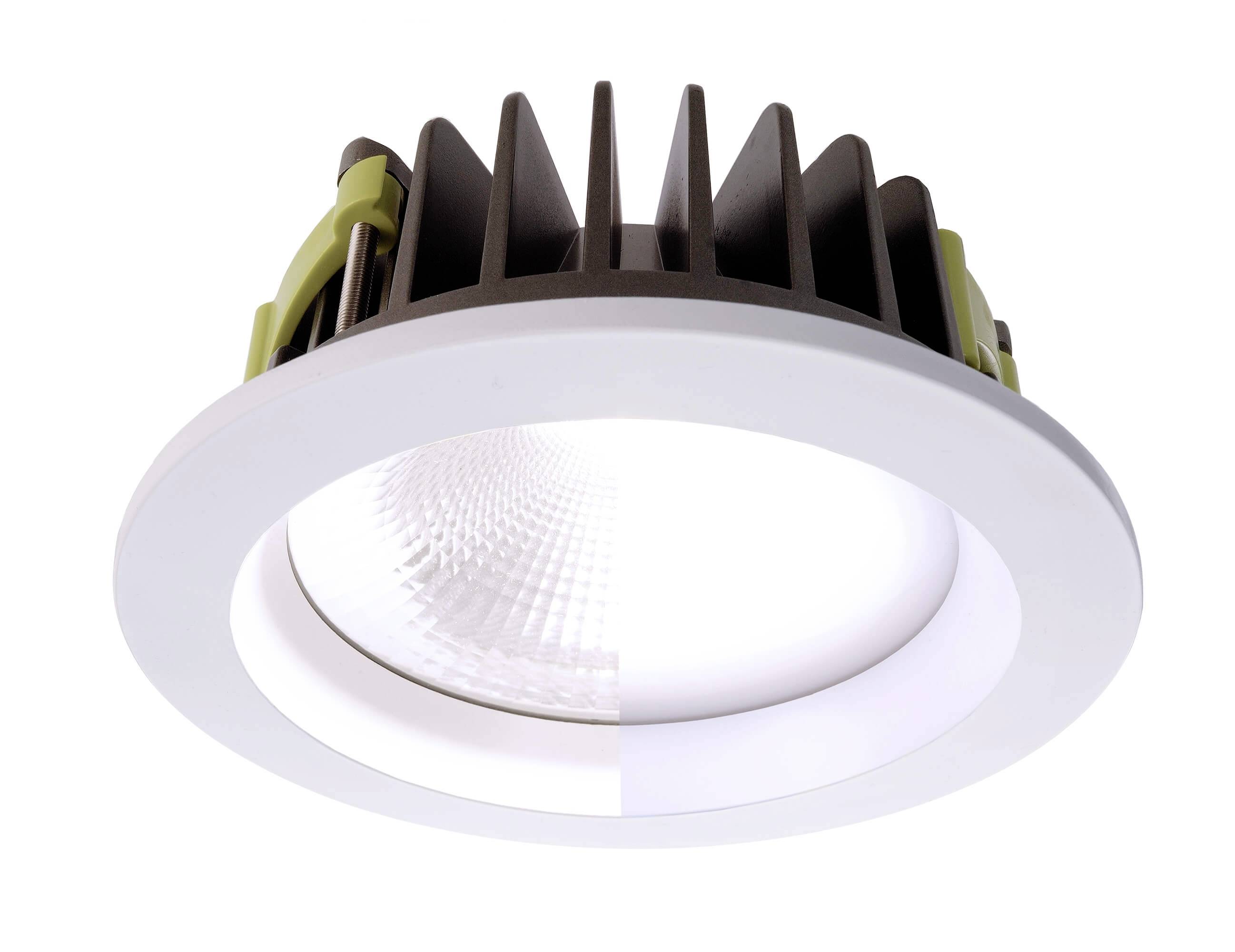 Deko Light 565183 COB 170 LED-Einbauleuchte EEK: G (A - G) LED fest eingebaut 25.60W Verkehrsweiß (RAL 9016)