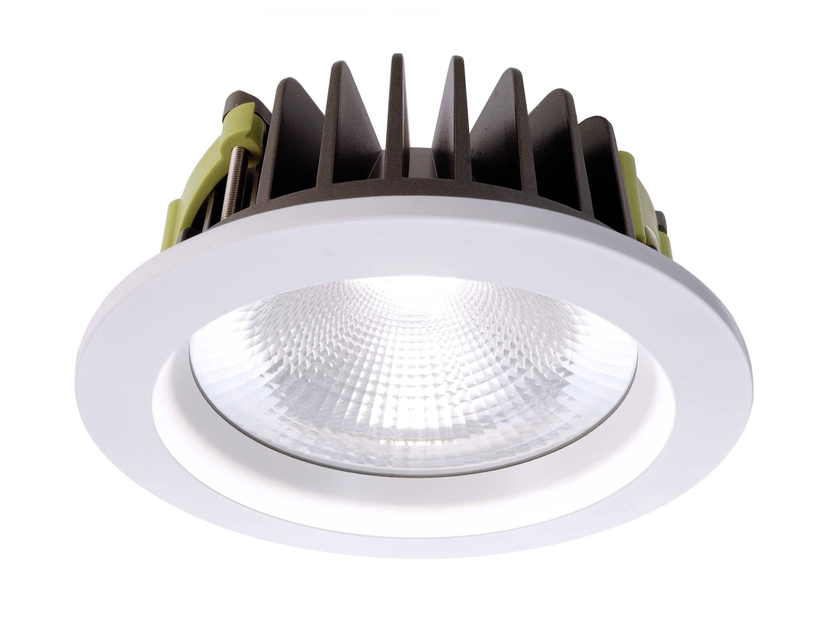 Deko Light 565183 COB 170 LED-Einbauleuchte EEK: G (A - G) LED fest eingebaut 25.60W Verkehrsweiß (RAL 9016)
