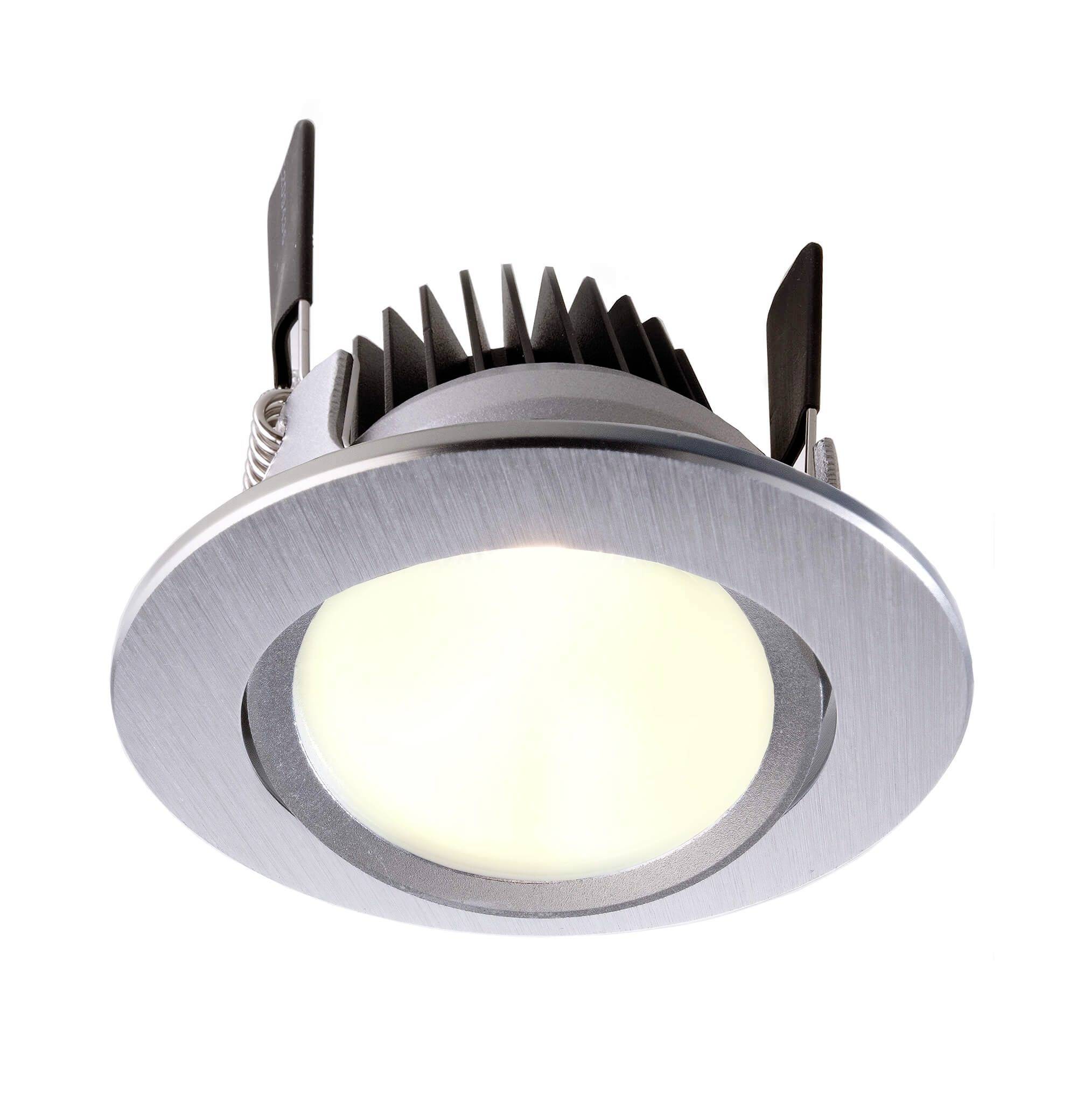 Deko Light 565198 COB 68 CCT LED-Einbauleuchte EEK: G (A - G) LED fest eingebaut 8W Silber