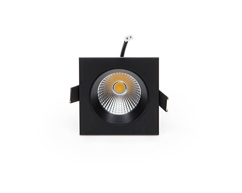 Deko Light 565244 Orionis LED-Einbauleuchte EEK: G (A - G) LED fest eingebaut 6.50W Schwarz