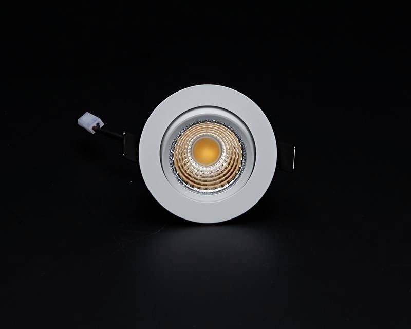 Deko Light 565263 COB-68 LED-Einbauleuchte EEK: G (A - G) LED fest eingebaut 5W Signalweiß (RAL 9003)