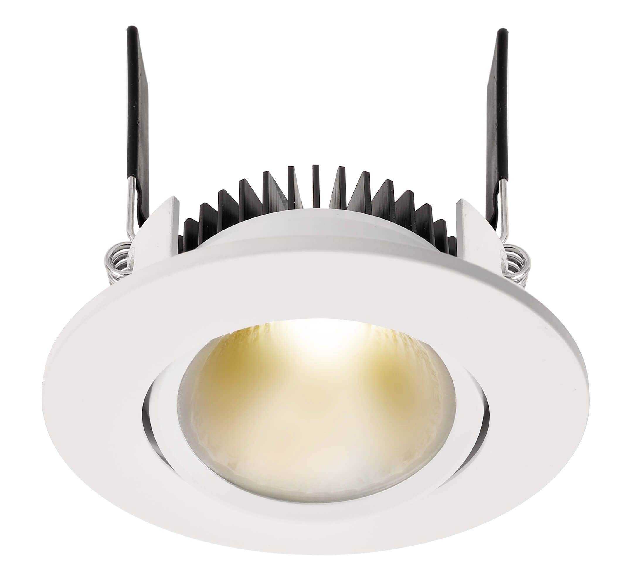 Deko Light 565279 COB-68 LED-Einbauleuchte EEK: E (A - G) LED fest eingebaut 6W Signalweiß (RAL 9003)