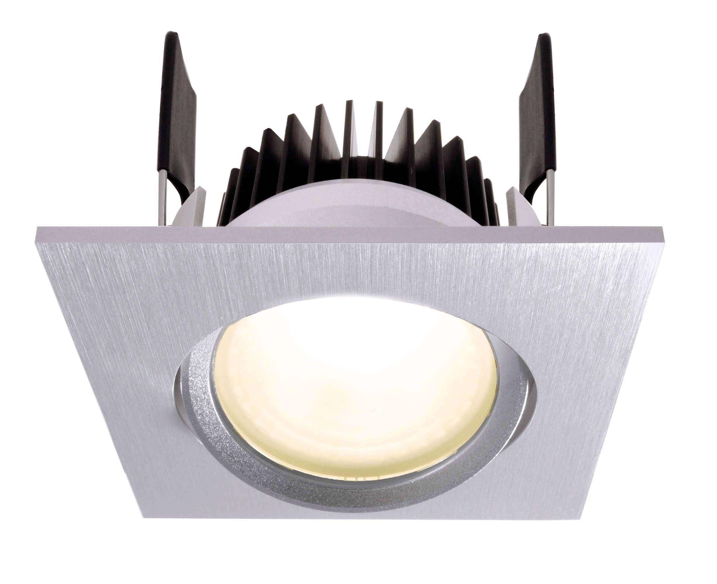 Deko Light 565282 COB-68 LED-Einbauleuchte EEK: E (A - G) LED fest eingebaut 6W Silber