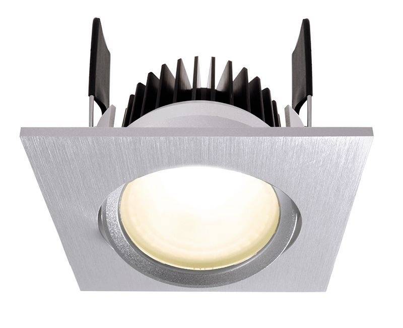 Deko Light 565282 COB-68 LED-Einbauleuchte EEK: E (A - G) LED fest eingebaut 6W Silber