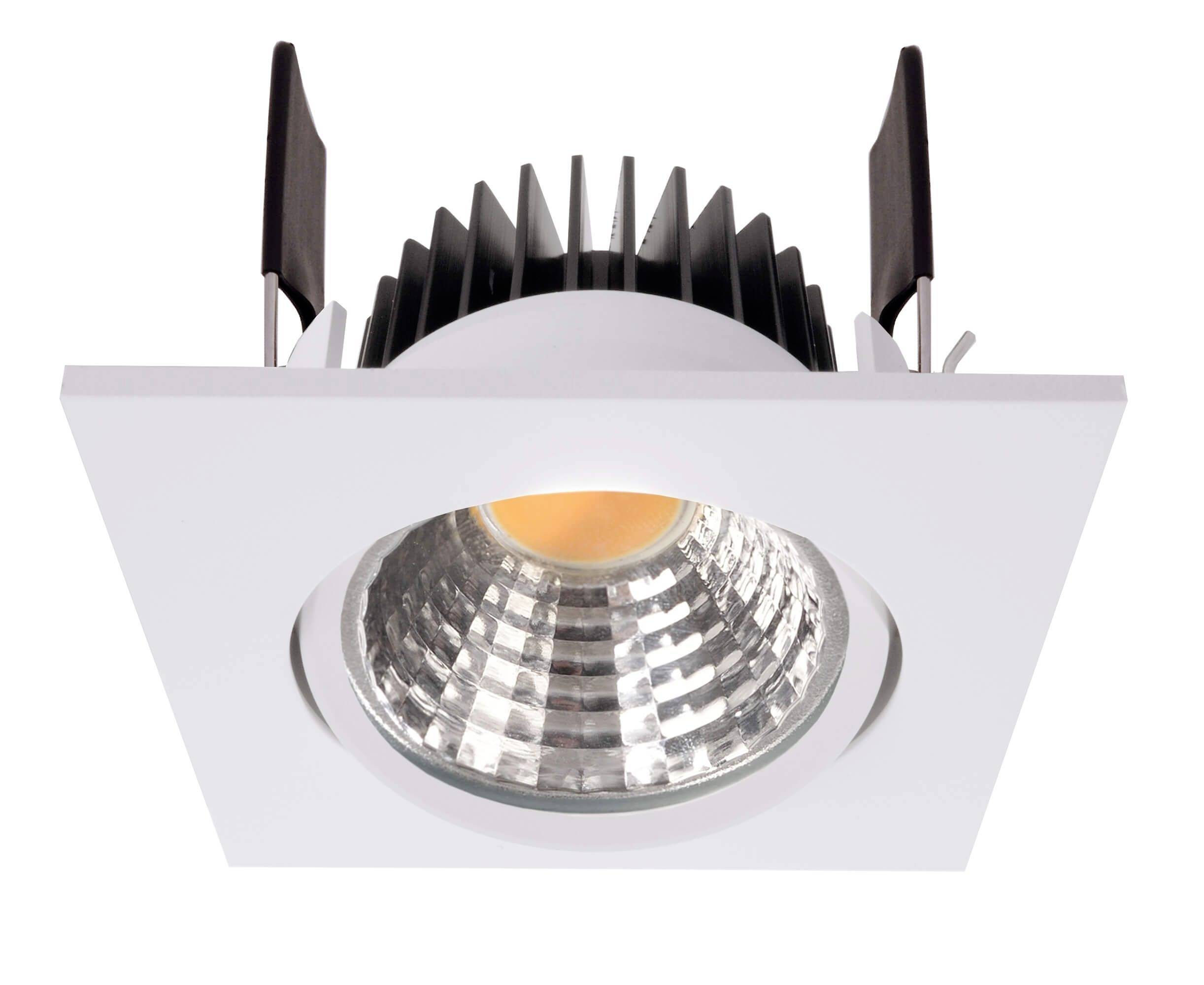 Deko Light 565283 COB-68 LED-Einbauleuchte EEK: E (A - G) LED fest eingebaut 6W Signalweiß (RAL 9003)