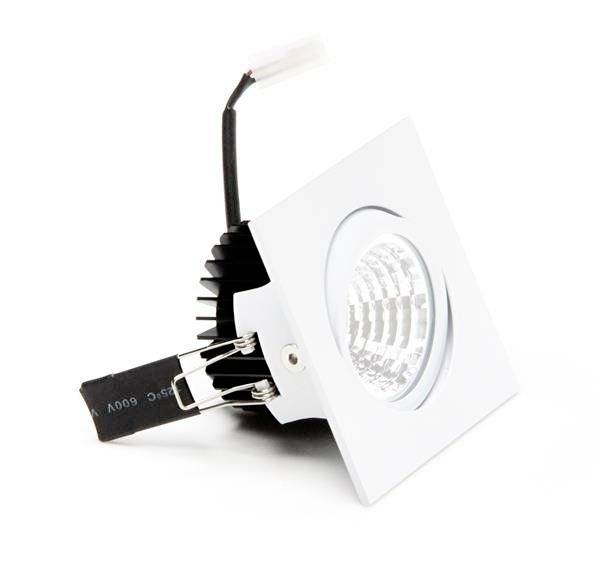 Deko Light 565283 COB-68 LED-Einbauleuchte EEK: E (A - G) LED fest eingebaut 6W Signalweiß (RAL 9003)