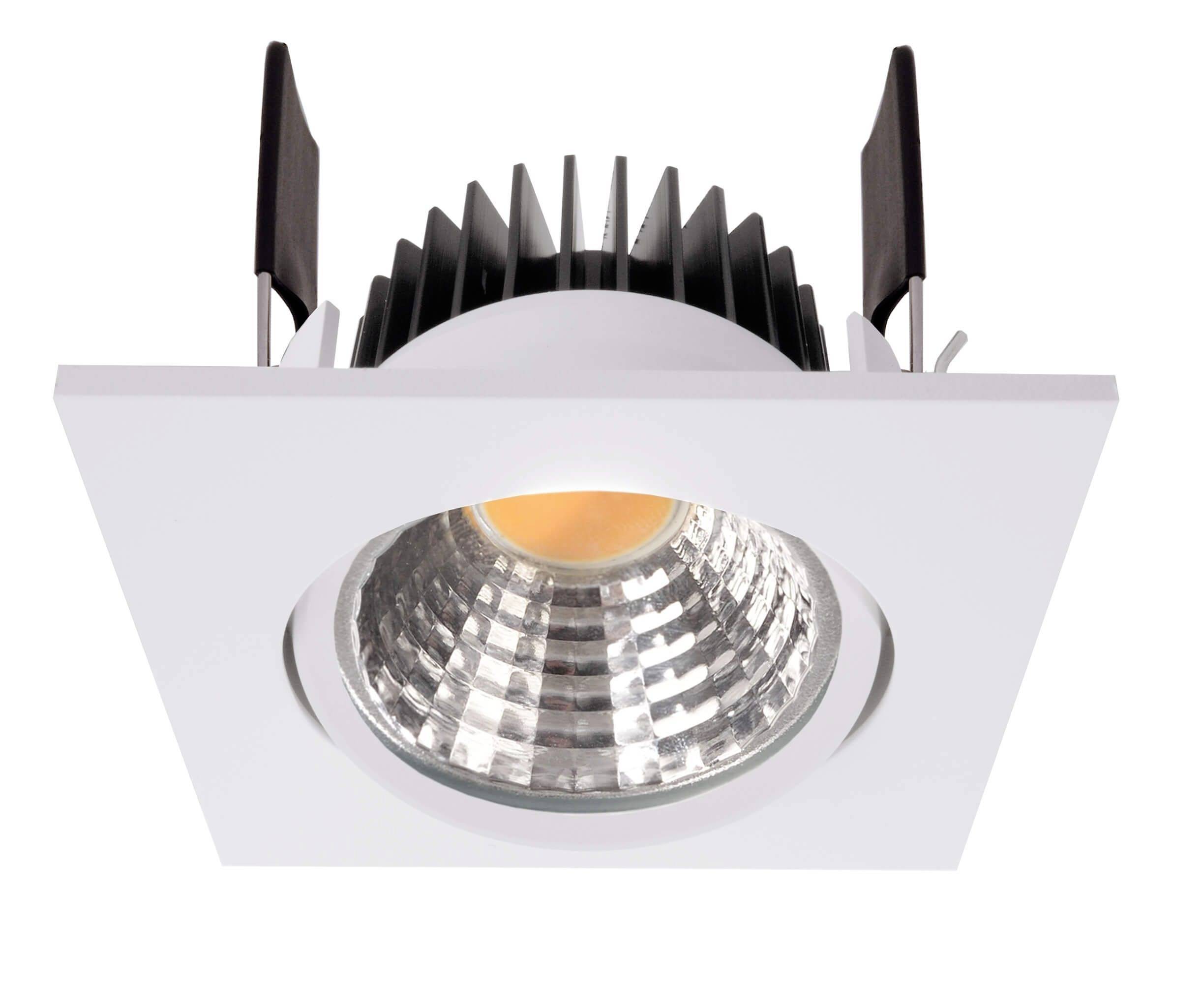 Deko Light 565285 COB-68 LED-Einbauleuchte EEK: E (A - G) LED fest eingebaut 6W Signalweiß (RAL 9003)