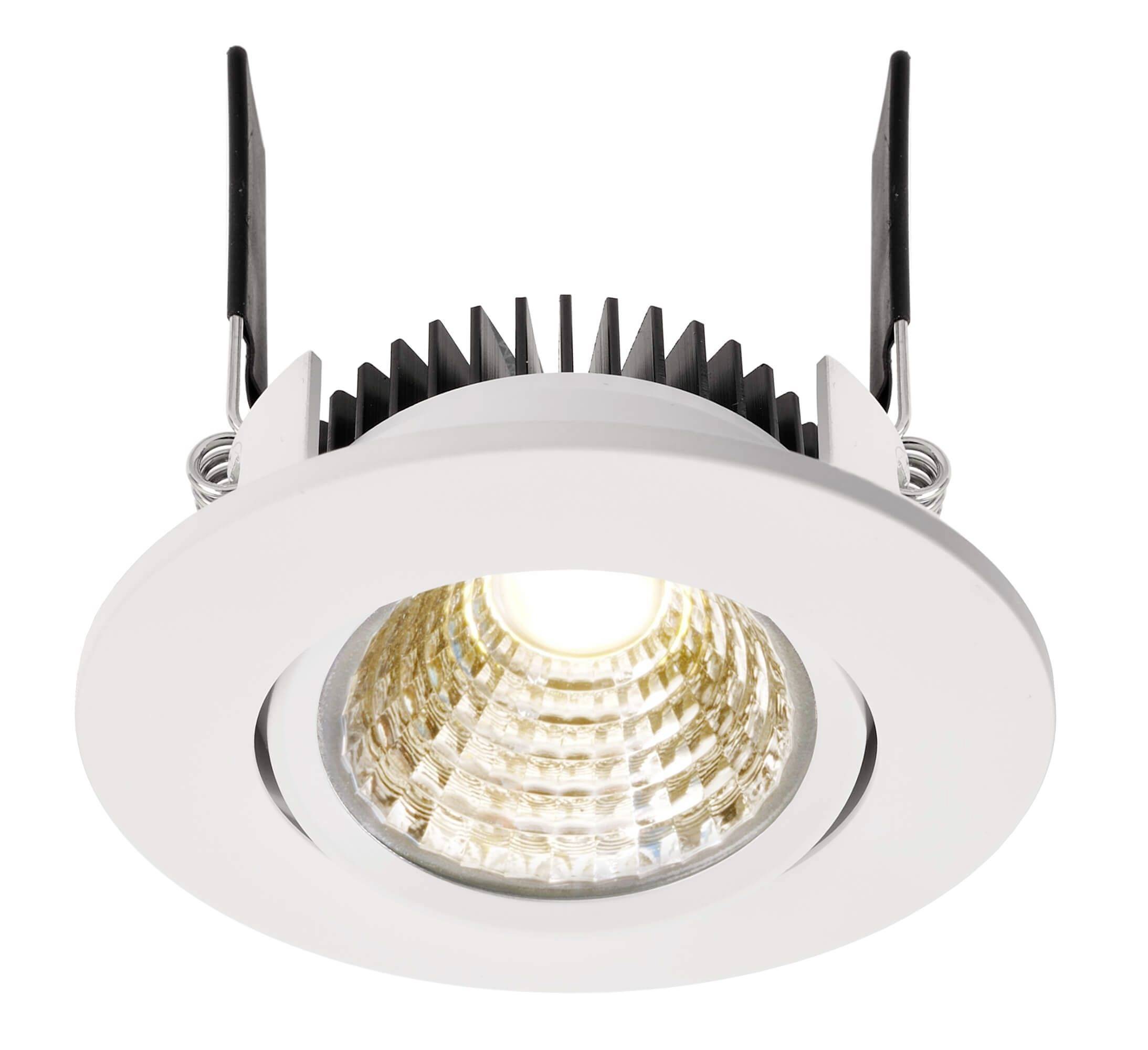 Deko Light 565306 COB-68 LED-Einbauleuchte EEK: F (A - G) LED fest eingebaut 8.50W Signalweiß (RAL 9003)