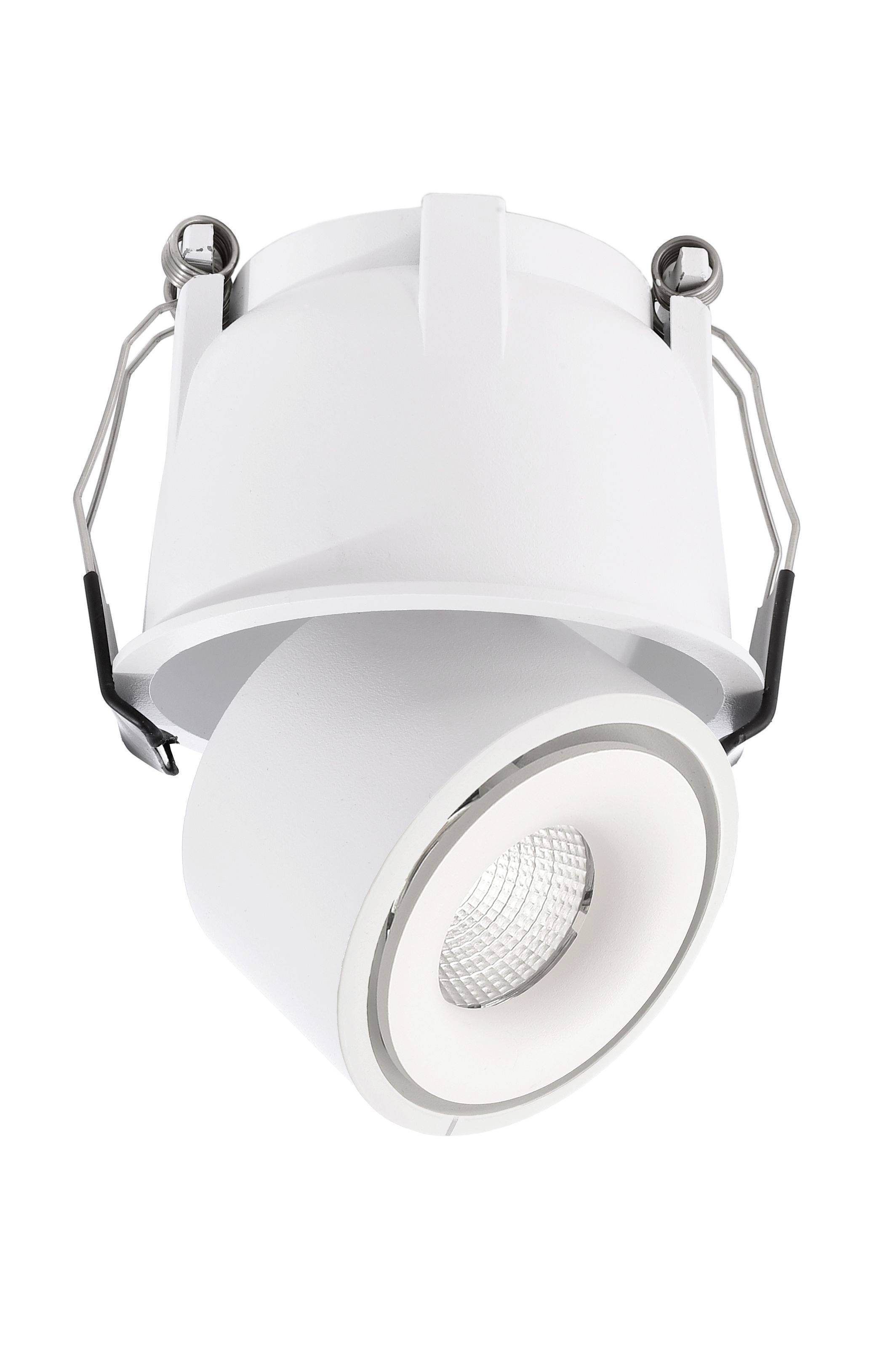 Deko Light 565342 Uni II Mini LED-Einbauleuchte EEK: G (A - G) LED fest eingebaut 9W Signalweiß (RAL 9003)