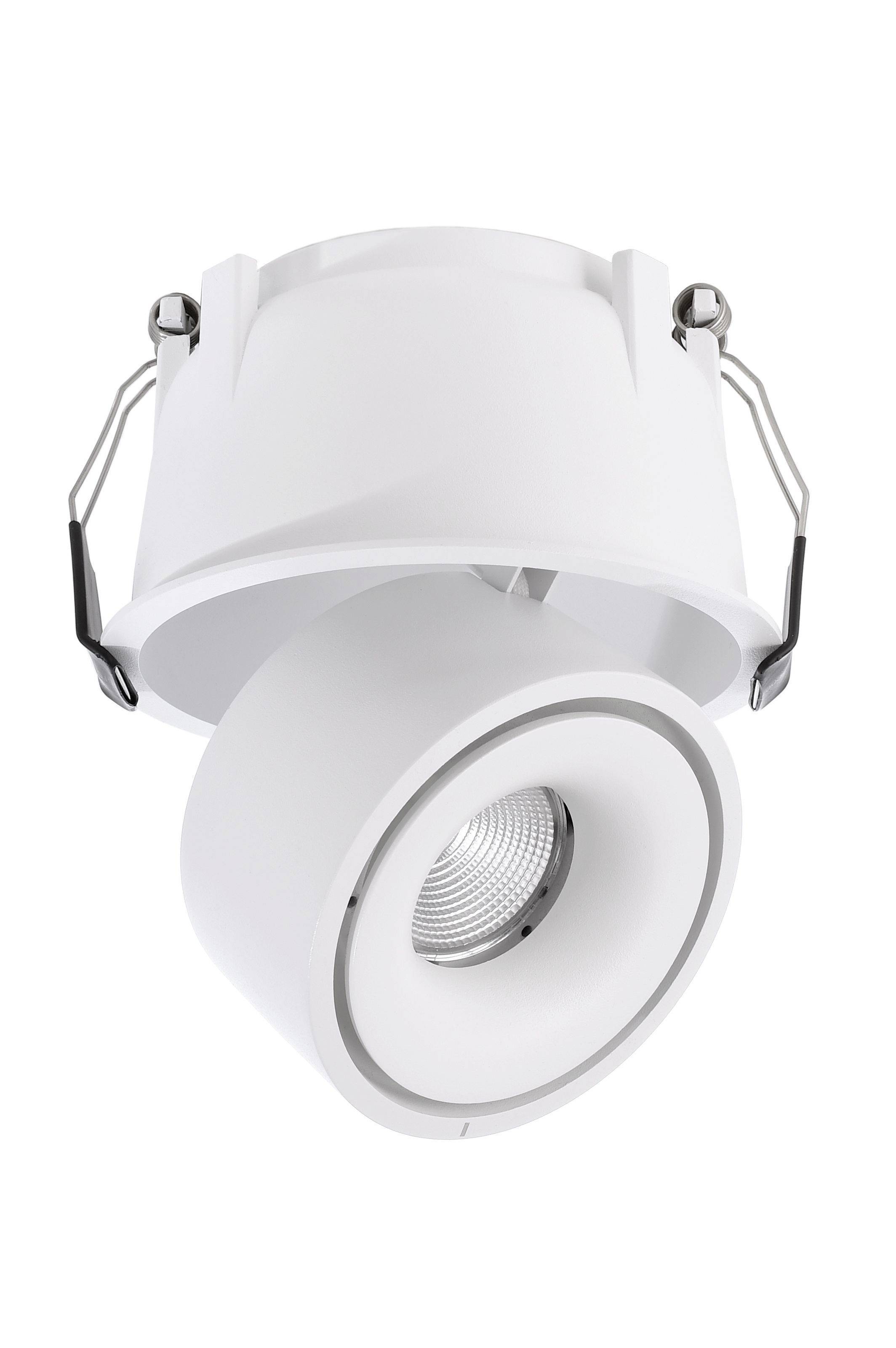 Deko Light 565343 Uni II LED-Einbauleuchte EEK: F (A - G) LED fest eingebaut 12W Signalweiß (RAL 9003)