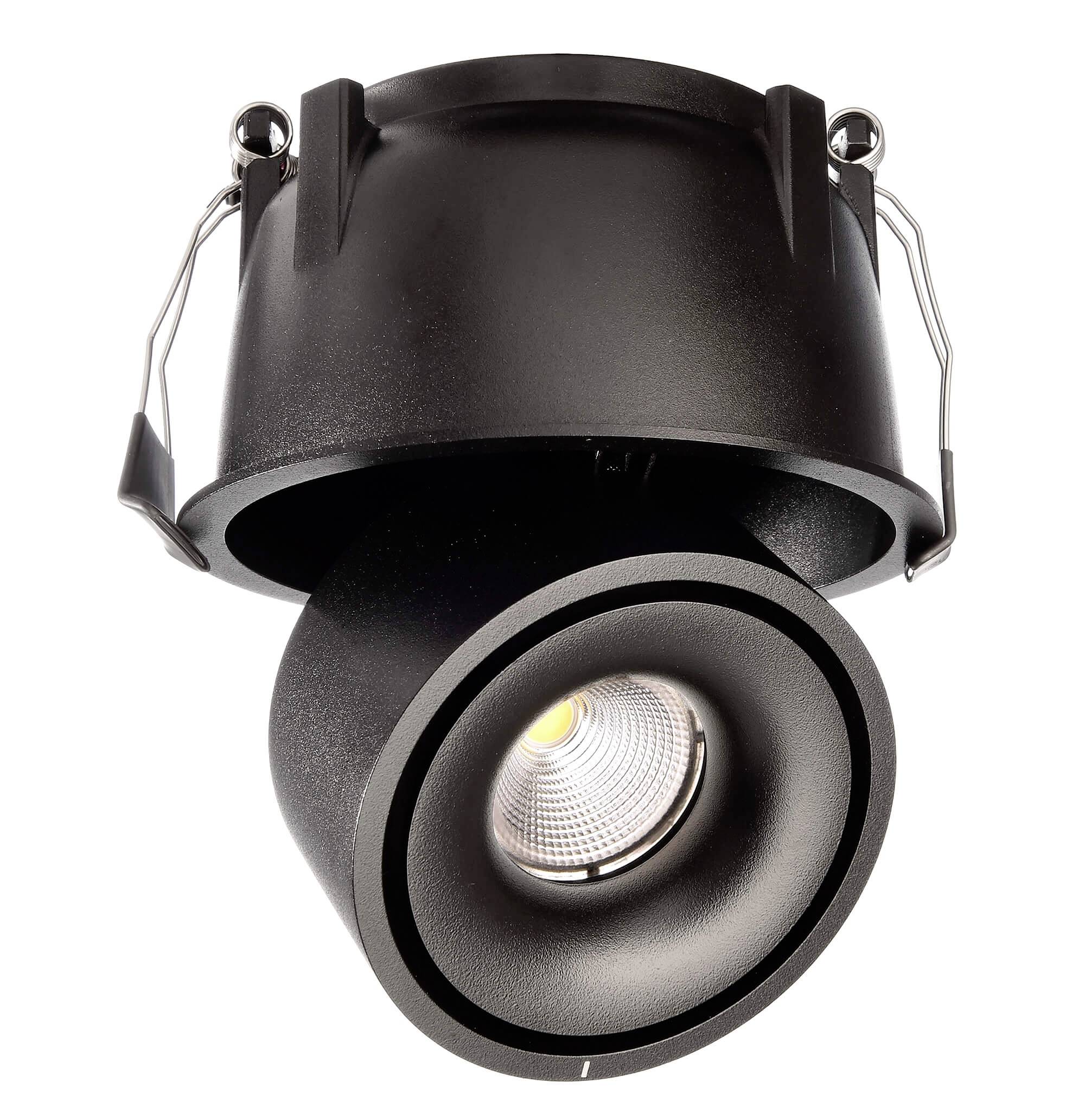 Deko Light 565361 Uni II LED-Einbauleuchte EEK: F (A - G) LED LED fest eingebaut 12W Schwarz