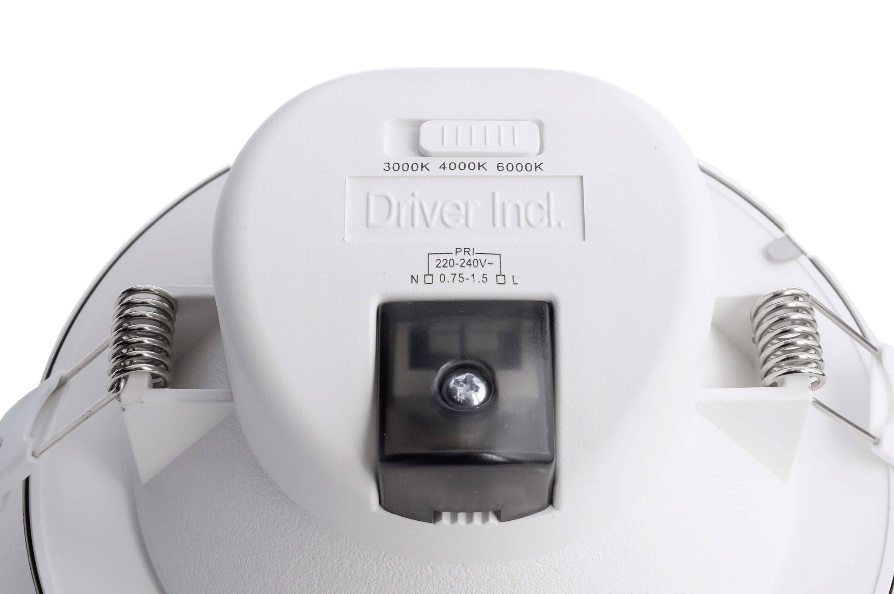 Deko Light 565364 Acrux 120 LED-Einbauleuchte EEK: F (A - G) LED fest eingebaut 14.50W Verkehrsweiß (RAL 9016)