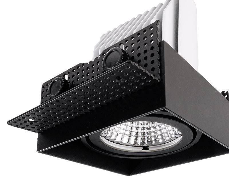 Deko Light 930095 Kardaneinsatz Silber-Schwarz