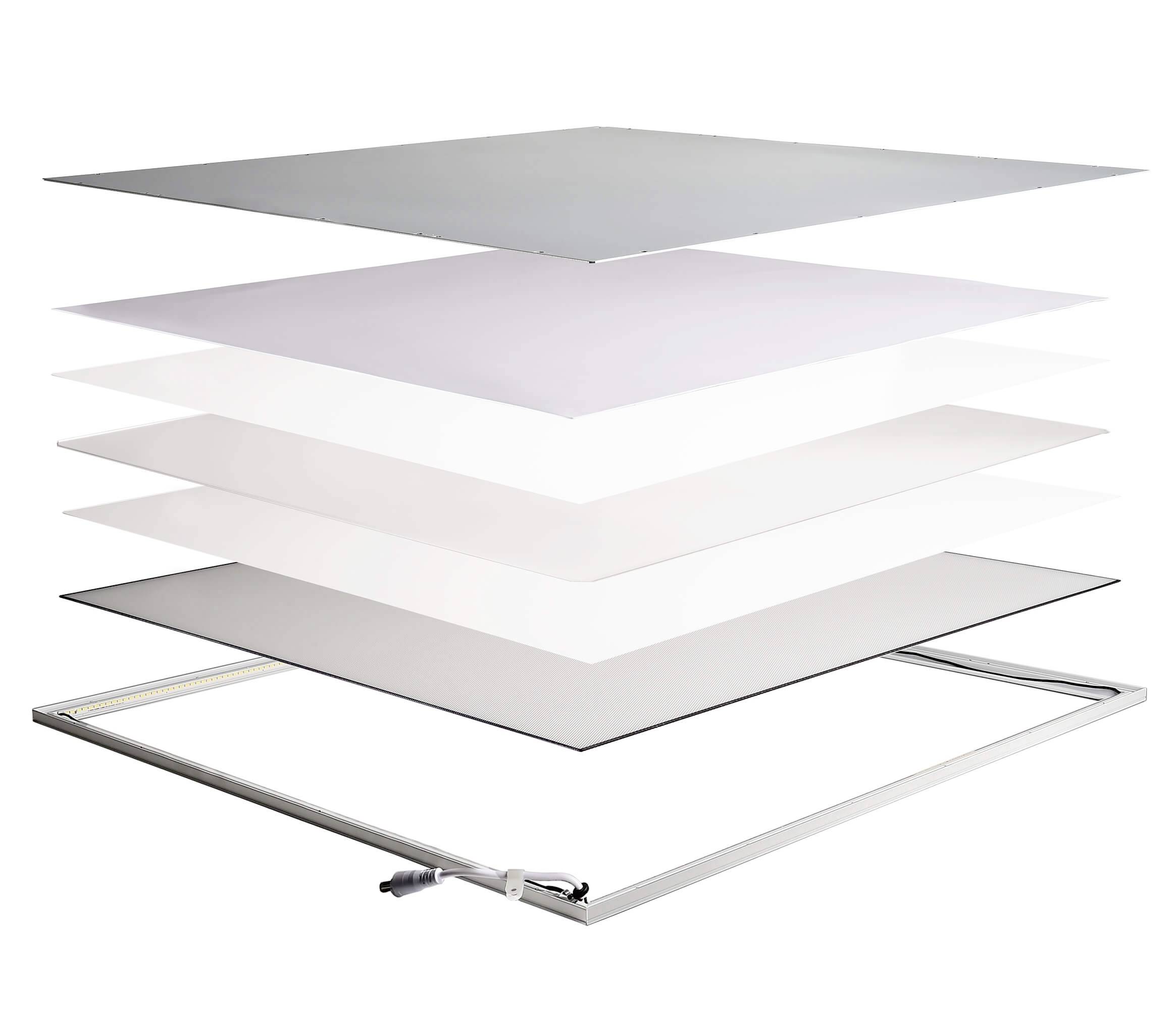 Deko Light Standard Office 100124 LED-Panel EEK: E (A - G) 42 W Neutralweiß Verkehrsweiß (RAL 9016)