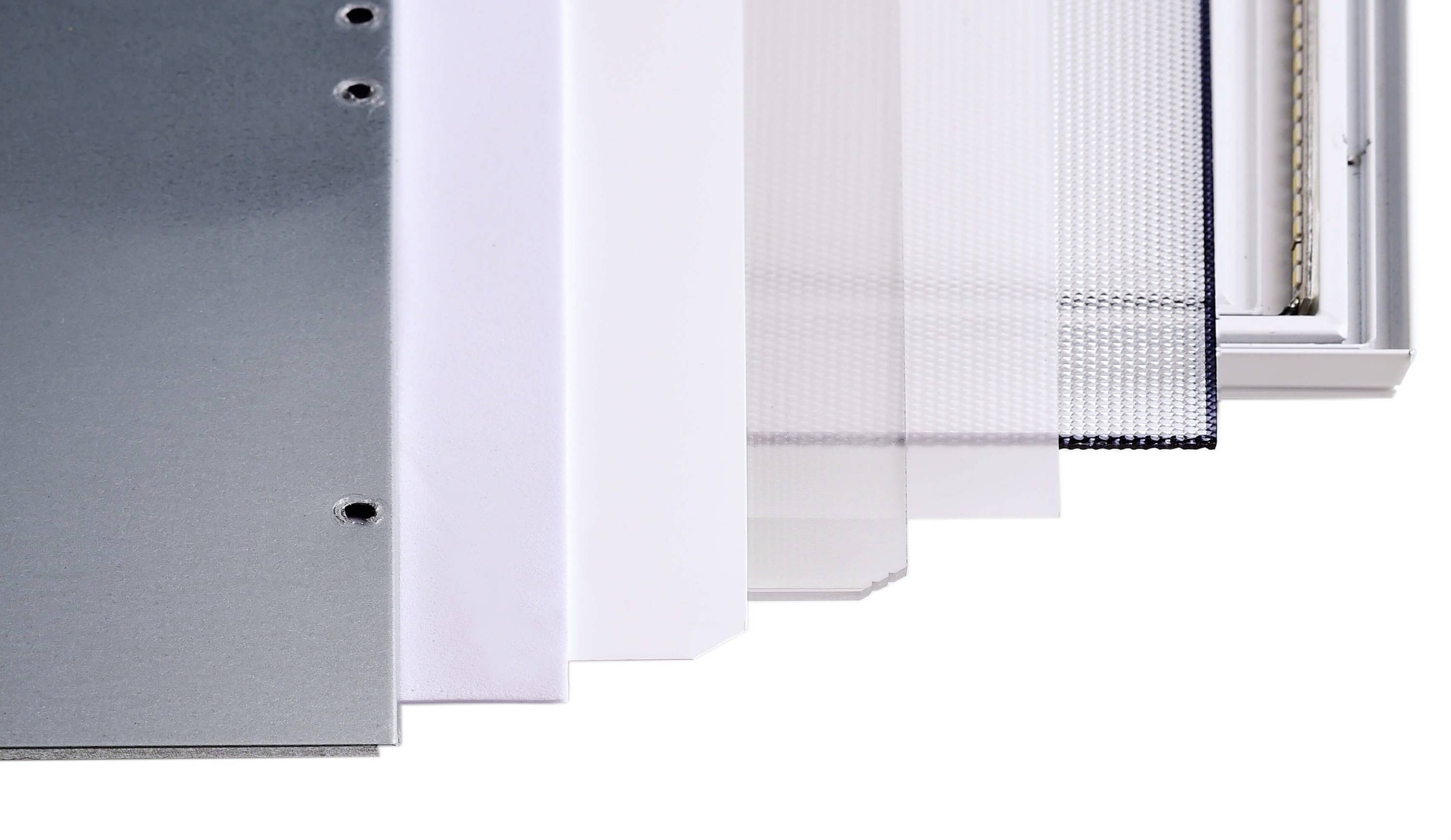 Deko Light Standard Office 100124 LED-Panel EEK: E (A - G) 42W Neutralweiß Verkehrsweiß (RAL 9016)