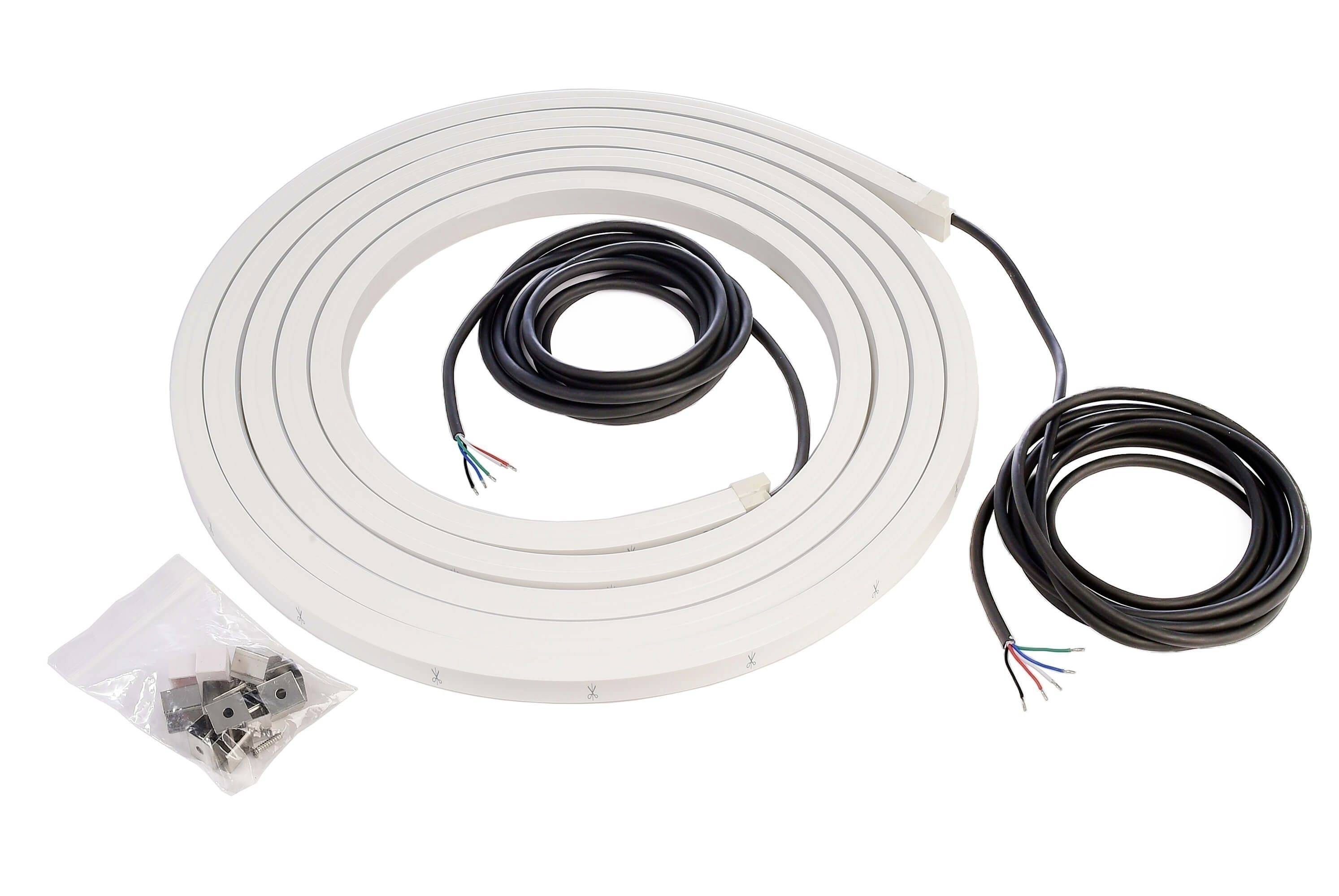 Deko Light 840289 LED-Streifen EEK: G (A - G) mit offenem Kabelende 24 V/DC 5000mm RGB, Warmweiß 5m