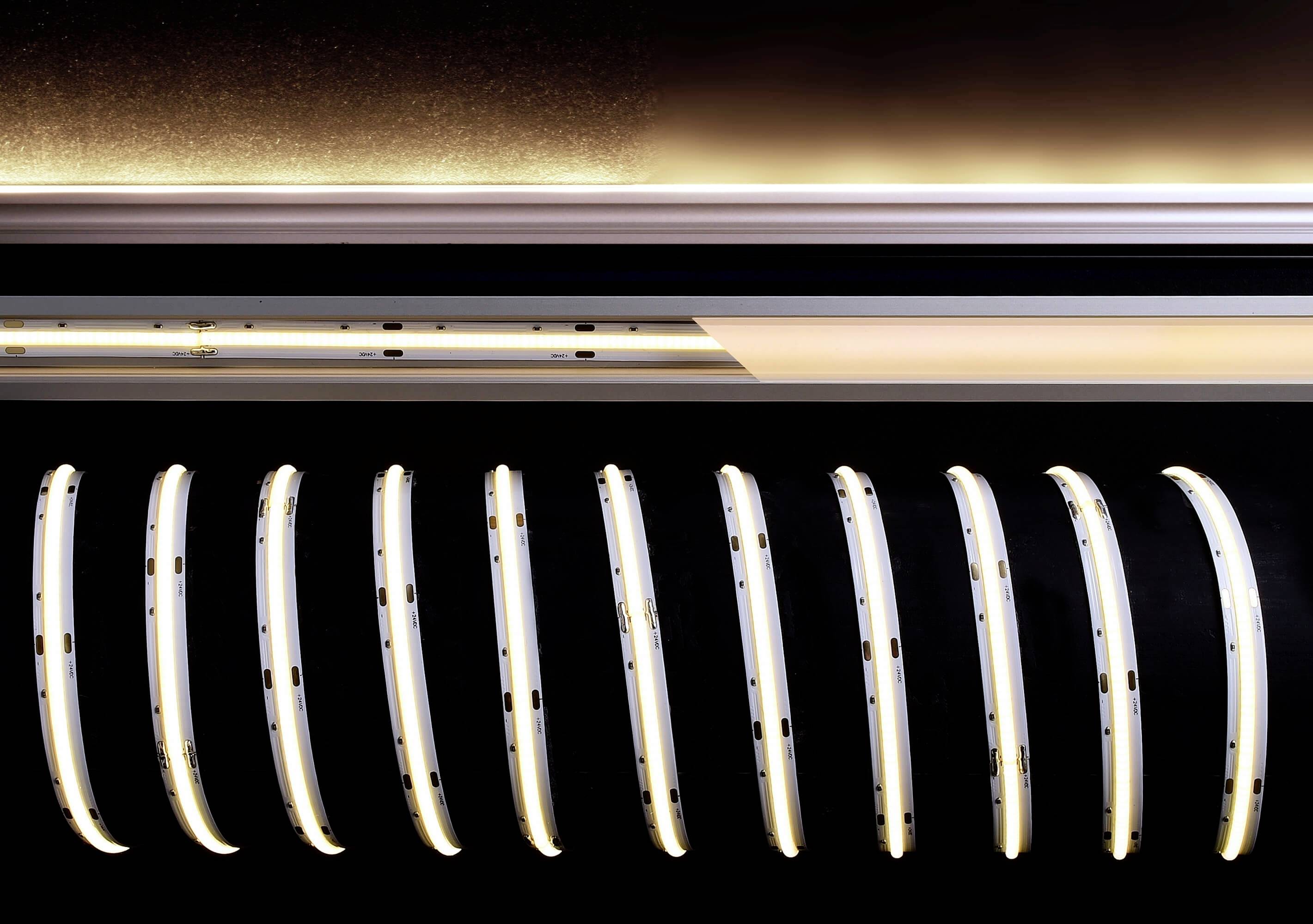 Deko Light 840296 LED-Streifen EEK: F (A - G) mit offenem Kabelende 24 V/DC 5000mm Warmweiß 5m