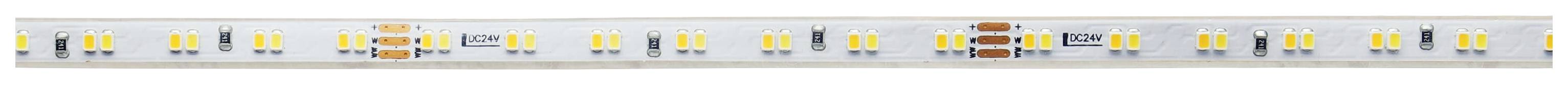 Deko Light 840349 LED-Streifen EEK: G (A - G) mit offenem Kabelende 24 V/DC 5000mm Warmweiß, Kaltweiß 5m