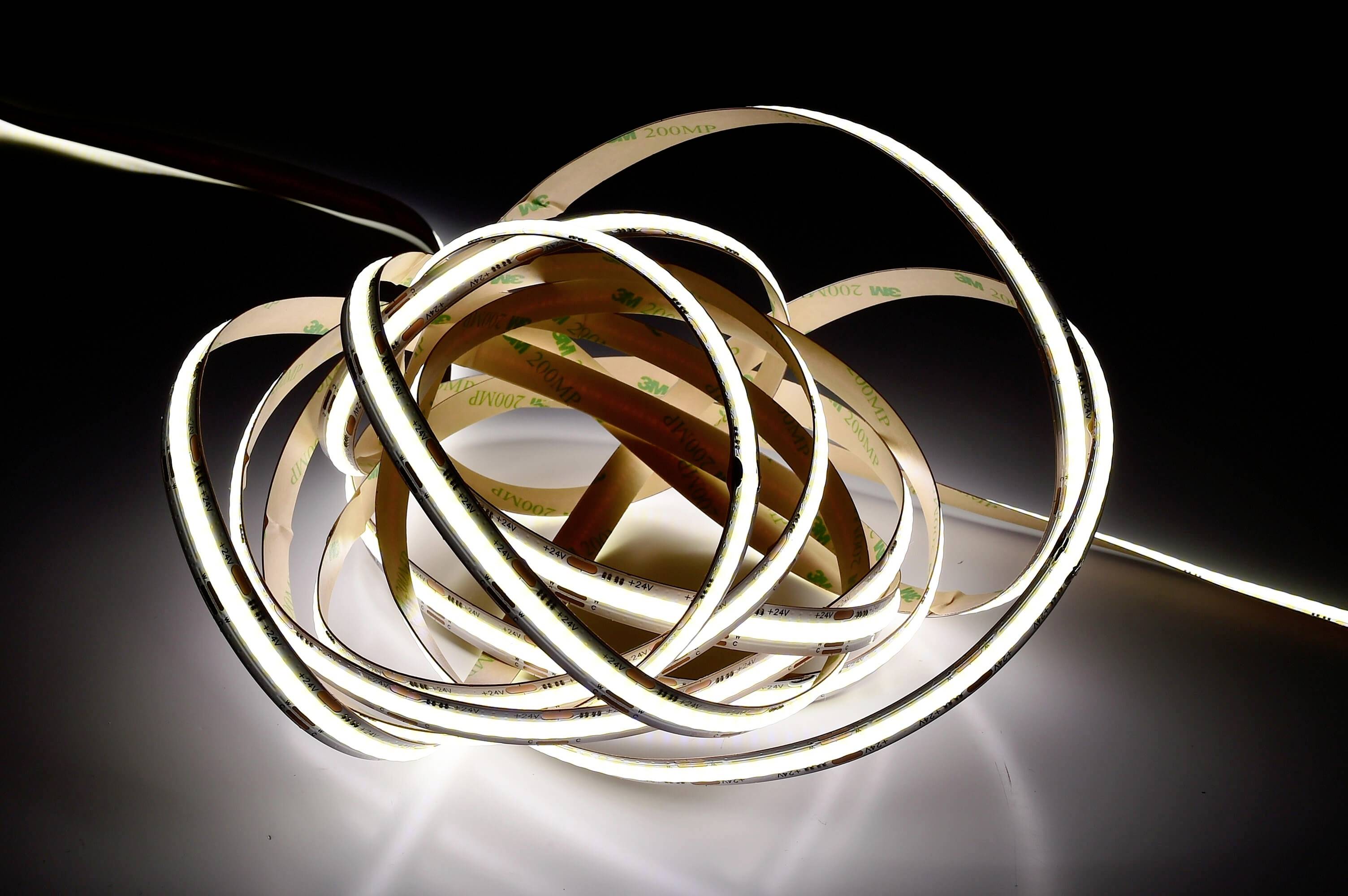 Deko Light 840374 LED-Streifen EEK: E (A - G) mit offenem Kabelende 24 V/DC 5000mm Warmweiß, Kaltweiß 5m