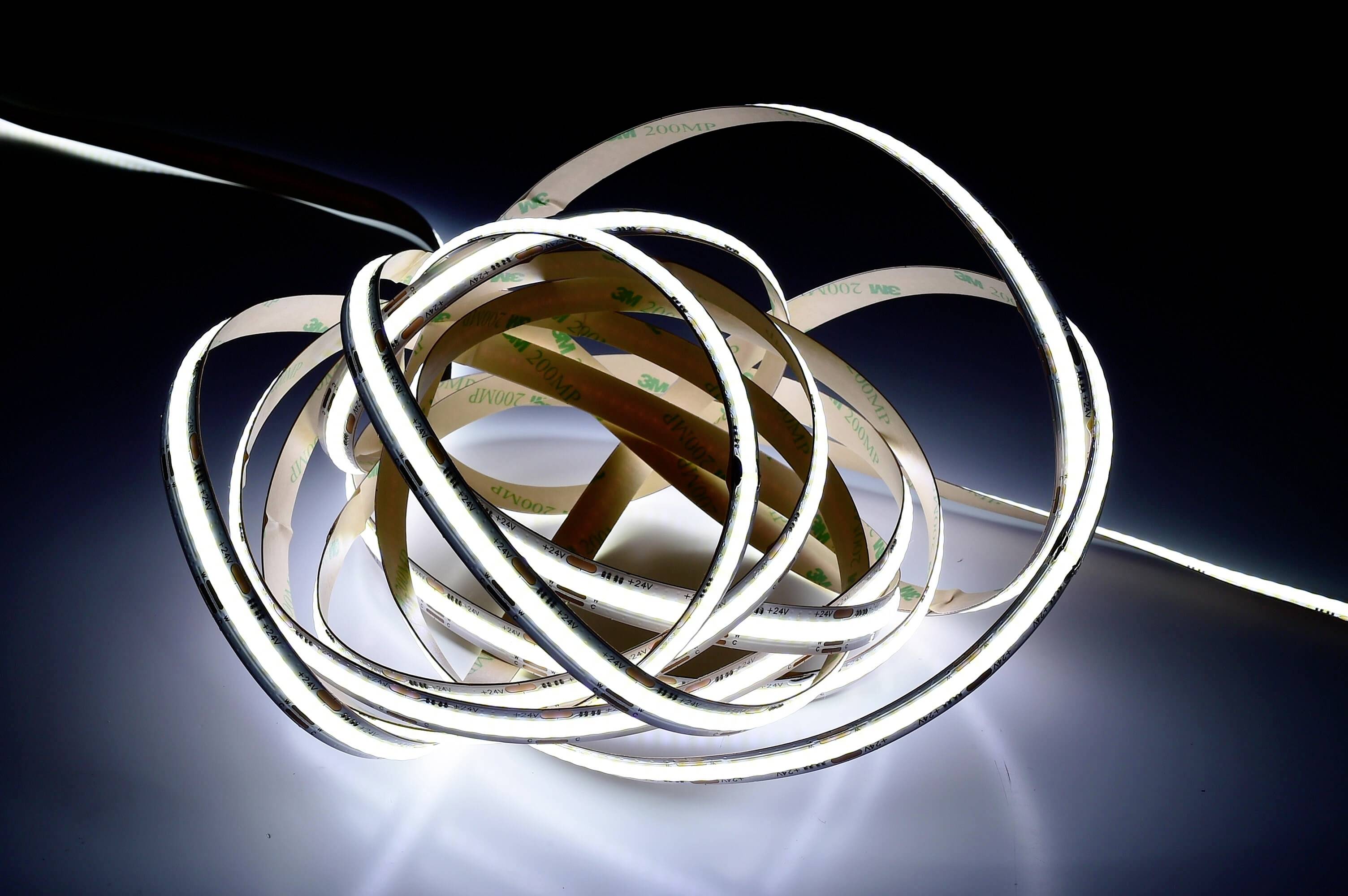 Deko Light 840374 LED-Streifen EEK: E (A - G) mit offenem Kabelende 24 V/DC 5000mm Warmweiß, Kaltweiß 5m