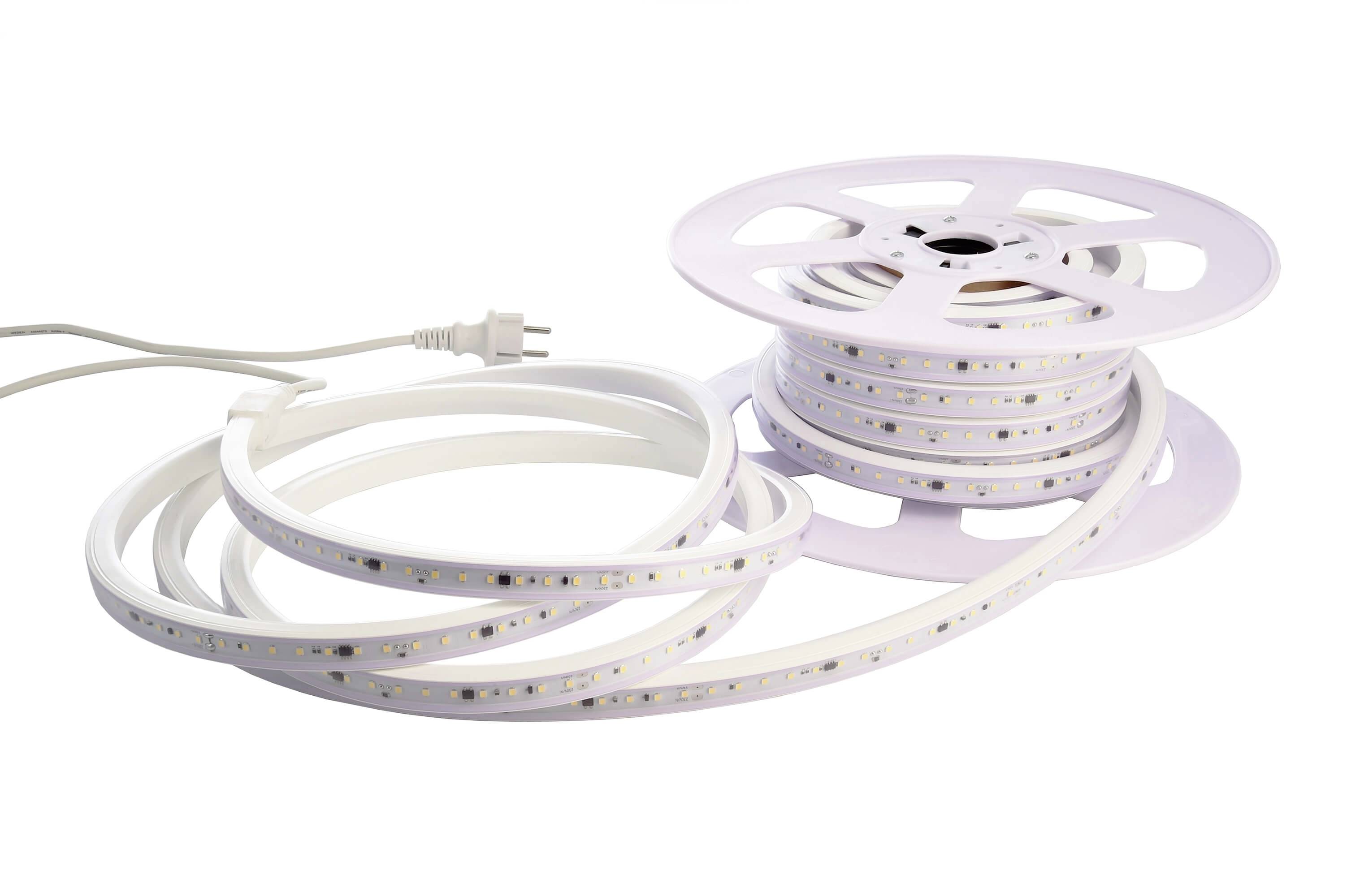 Deko Light 840389 LED-Streifen-Komplettset EEK: F (A - G) mit Stecker 240 V/AC 50000mm Neutralweiß 50m