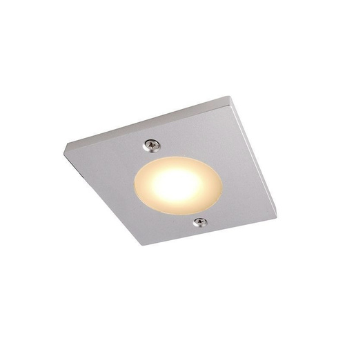 Deko Light Fine I Aufbauleuchte LED LED fest eingebaut 3W EEK: G (A - G) Warmweiß Silber-Grau (RAL 7001)
