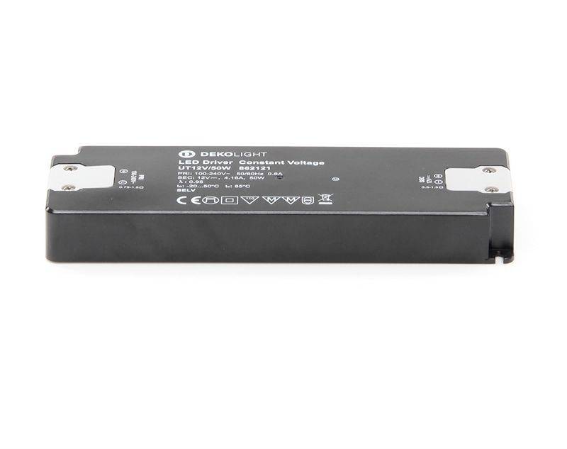 Deko Light FLAT, CV, UT LED-Trafo Konstantspannung 0mA - 4.16A 12 V/DC 1St.